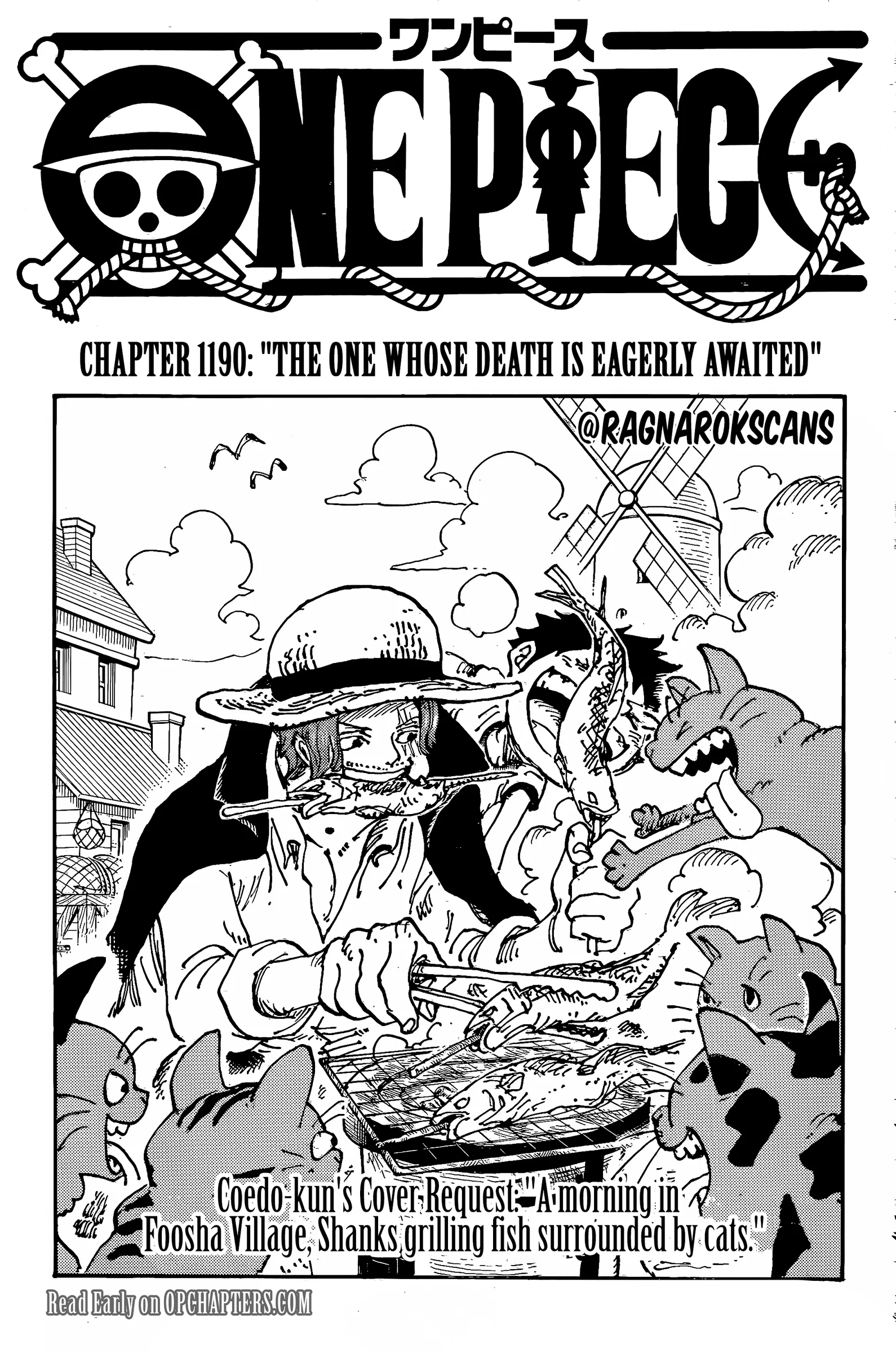 One Piece Manga - Chapter 1190 ENG - Page 1