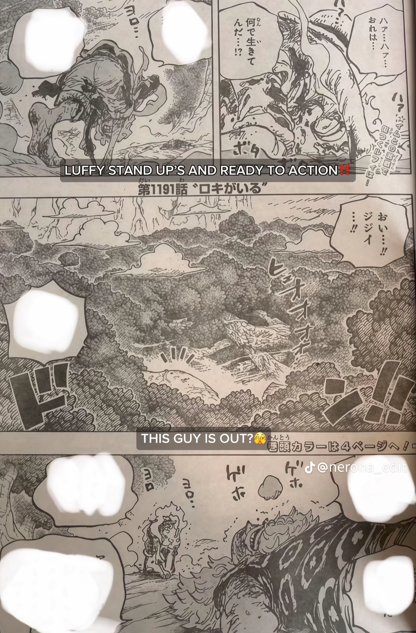 One Piece Manga - Chapter 1191 RAW - Page 1