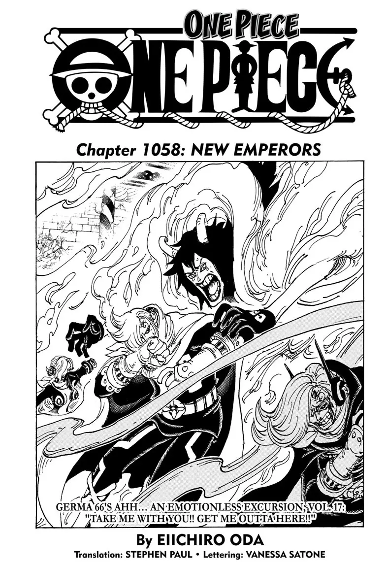 One Piece Manga - Chapter 1058 - Page 1