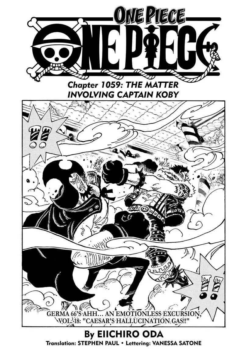 One Piece Manga - Chapter 1059 - Page 1