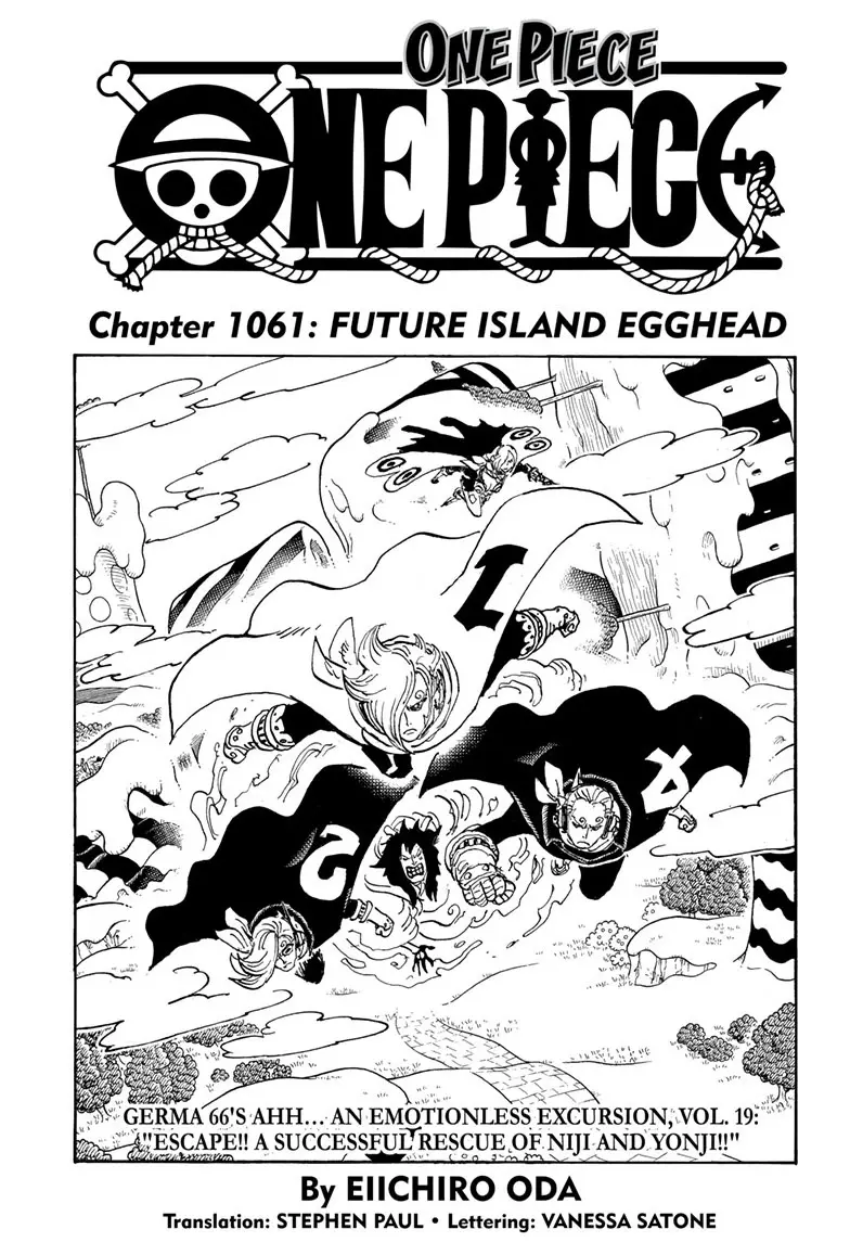 One Piece Manga - Chapter 1061 - Page 1