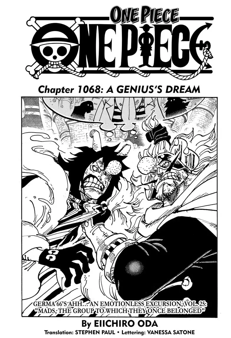 One Piece Manga - Chapter 1068 - Page 1