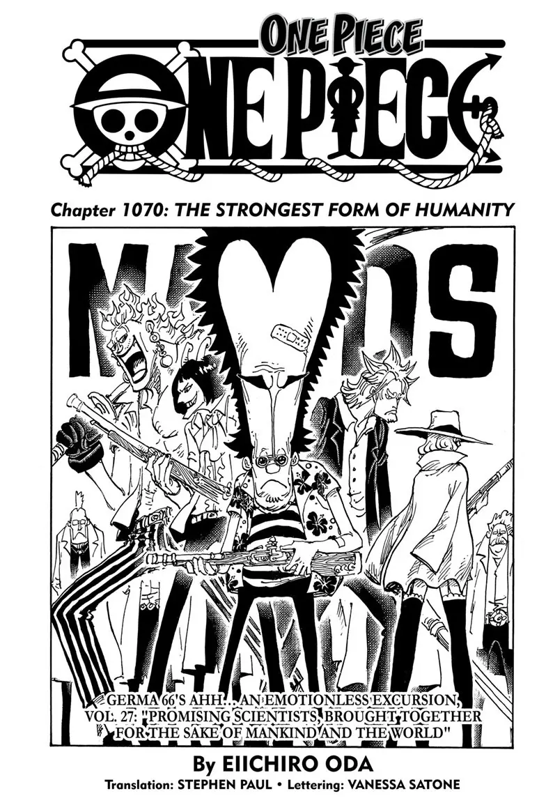 One Piece Manga - Chapter 1070 - Page 1