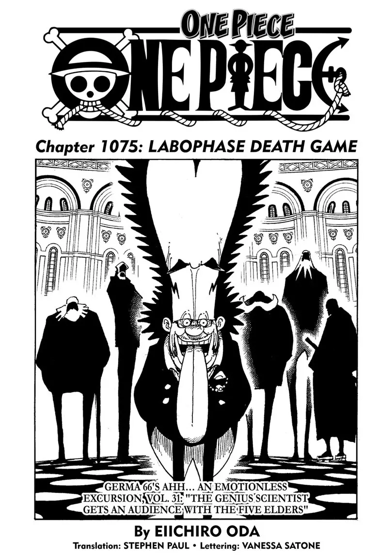One Piece Manga - Chapter 1075 - Page 1