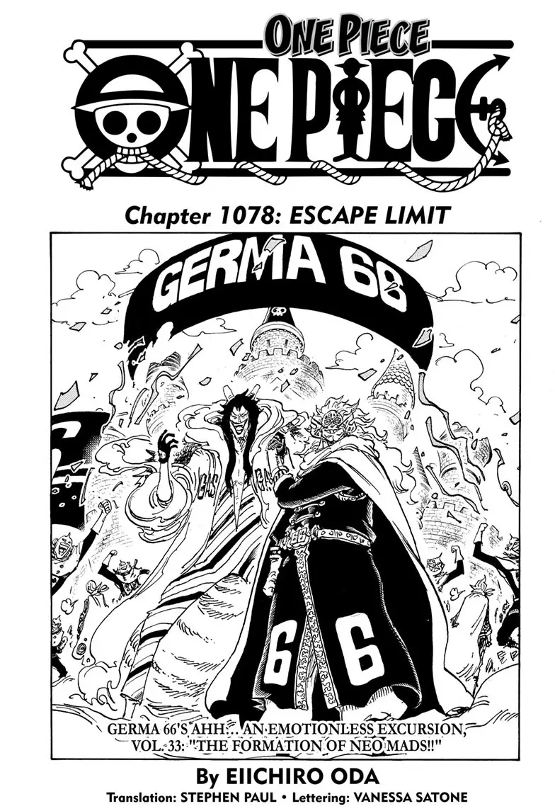 One Piece Manga - Chapter 1078 - Page 1