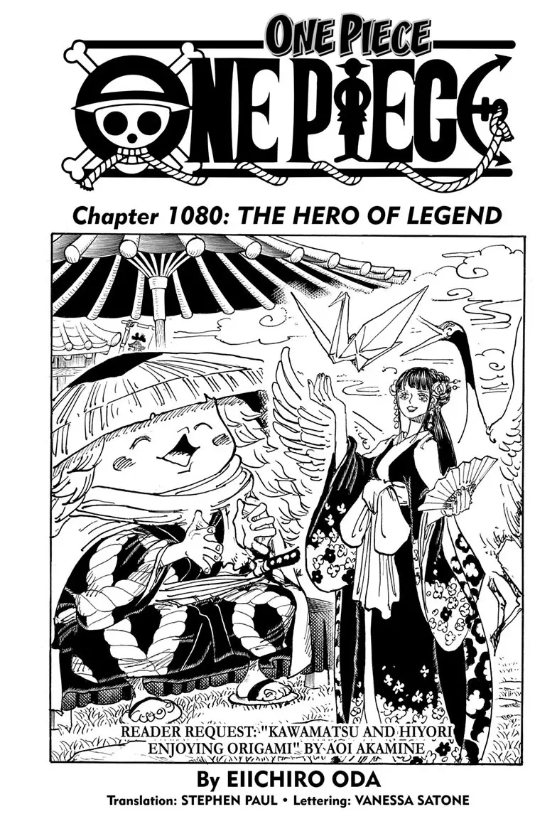 One Piece Manga - Chapter 1080 - Page 1