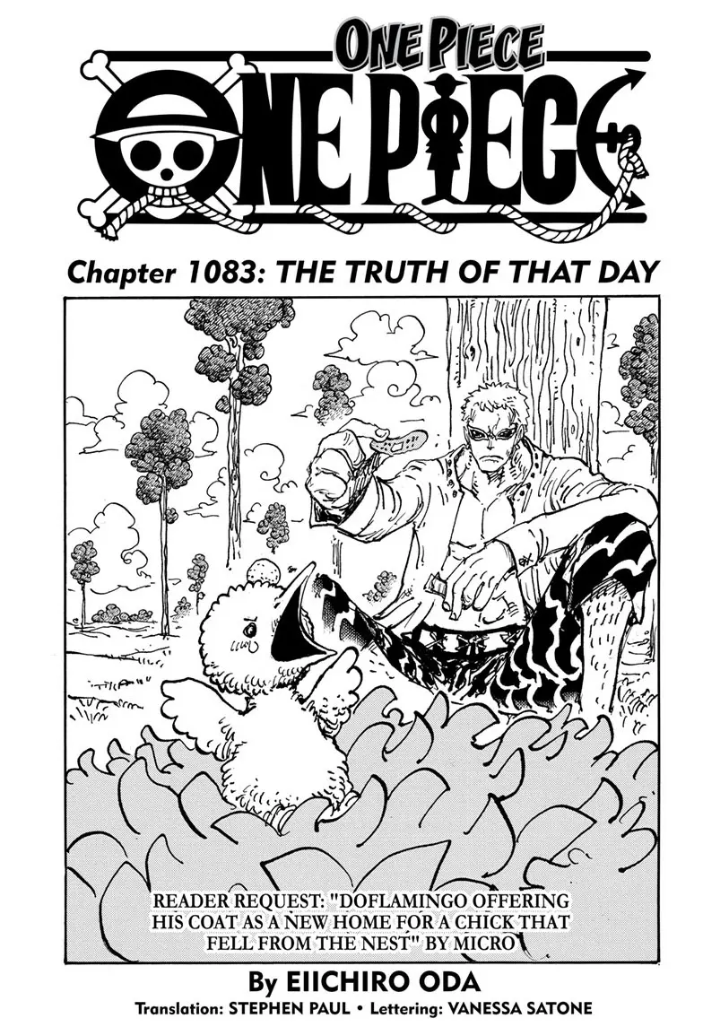 One Piece Manga - Chapter 1083 - Page 1
