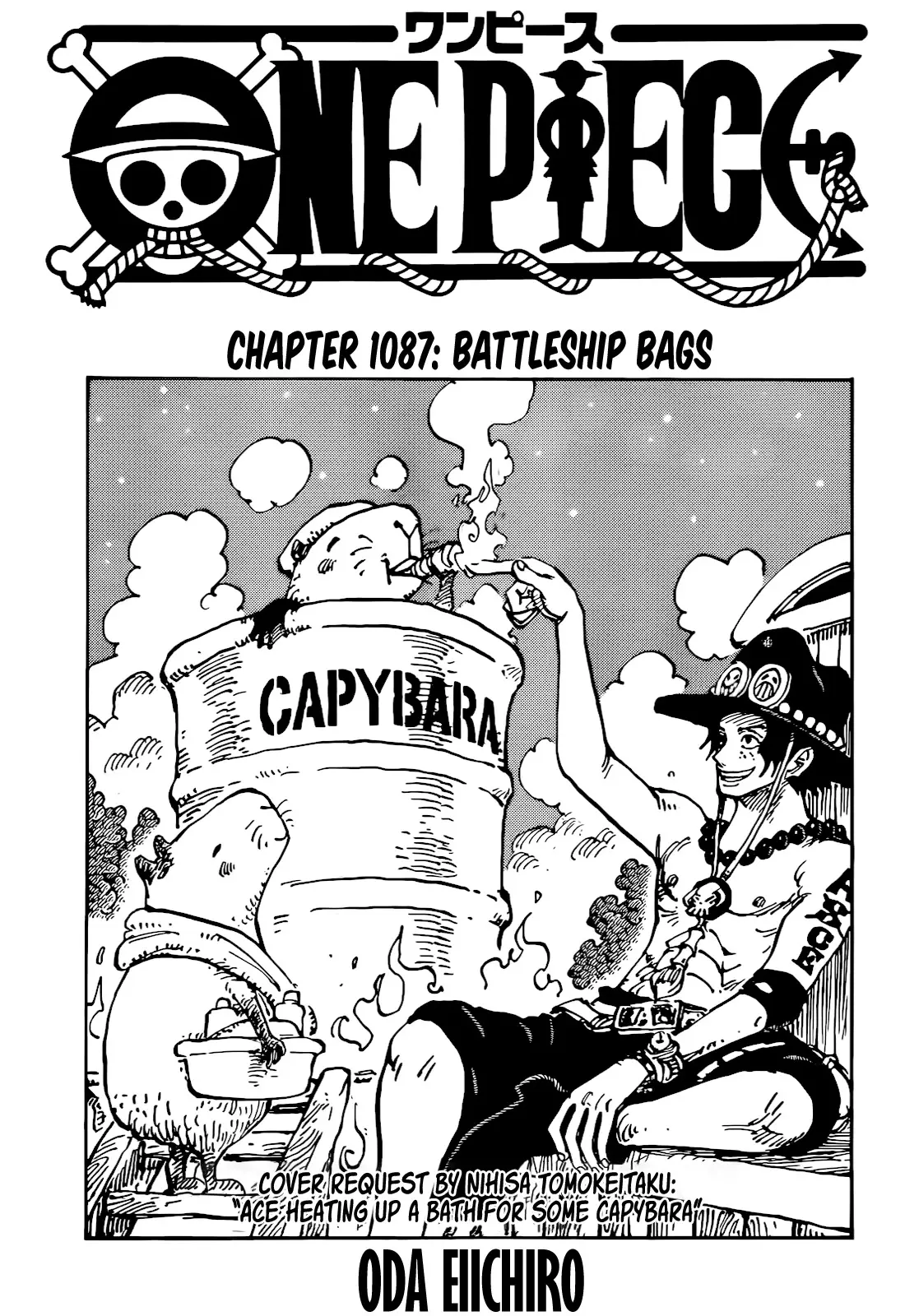 One Piece Manga - Chapter 1087 - Page 1