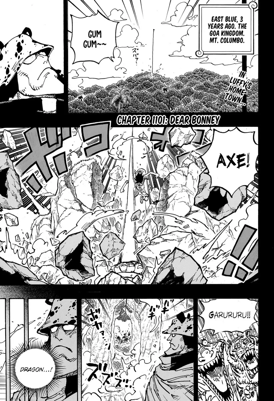 One Piece Manga - Chapter 1101 - Page 1