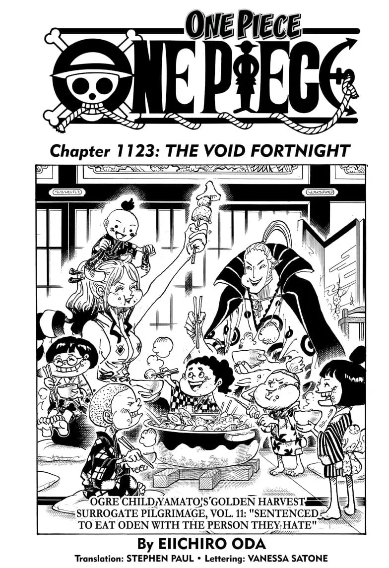 One Piece Manga - Chapter 1123 - Page 1