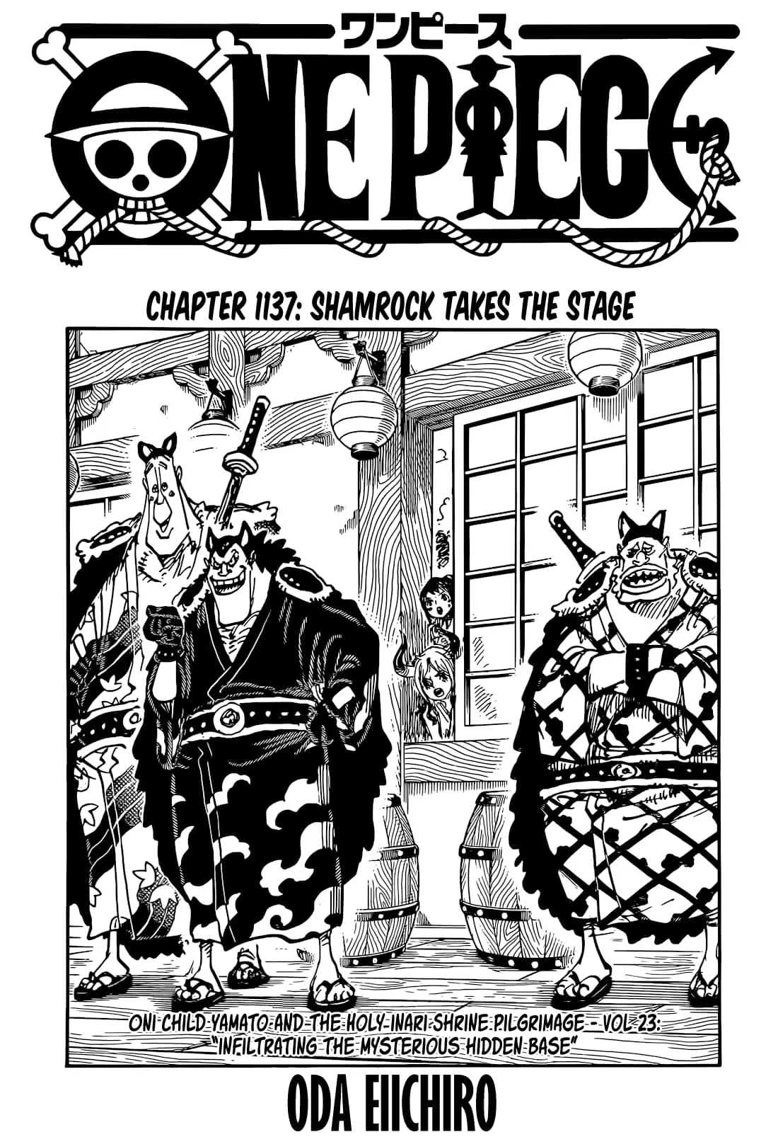 One Piece Manga - Chapter 1137 - Page 1