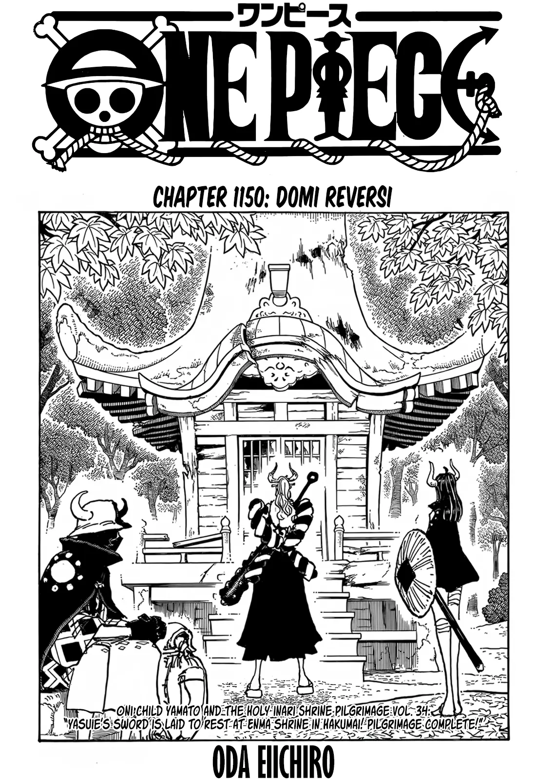 One Piece Manga - Chapter 1150 - Page 1