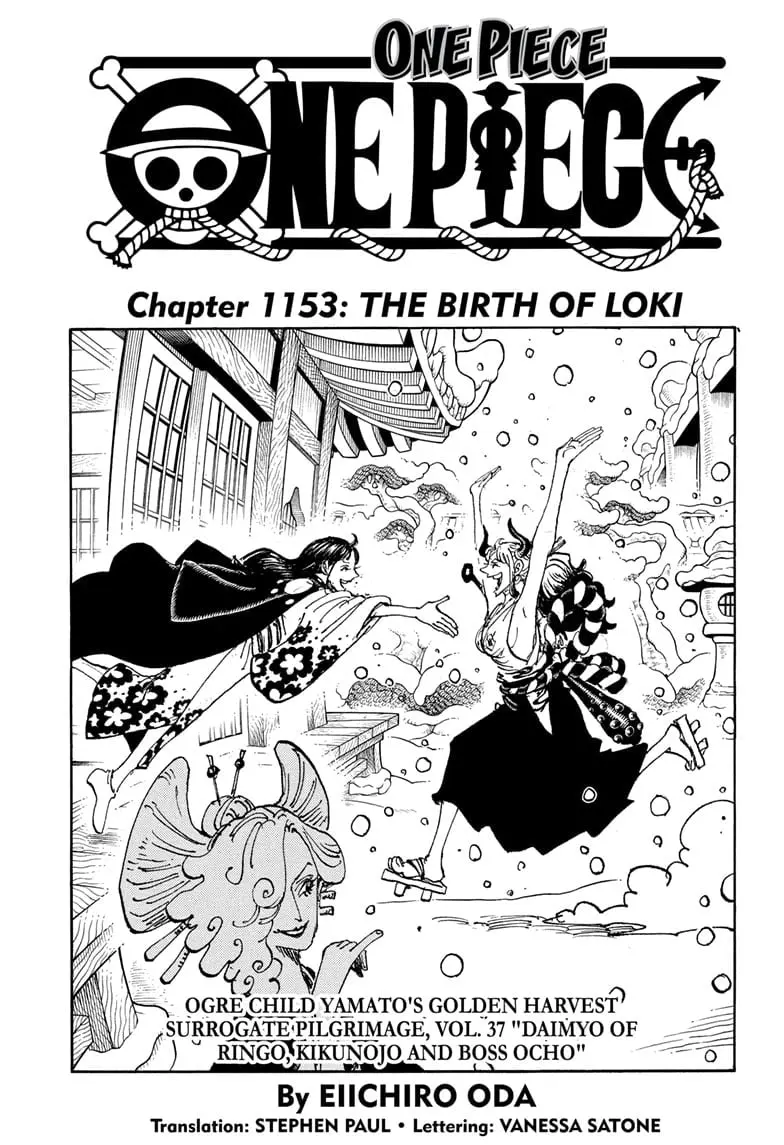 One Piece Manga - Chapter 1153 - Page 1