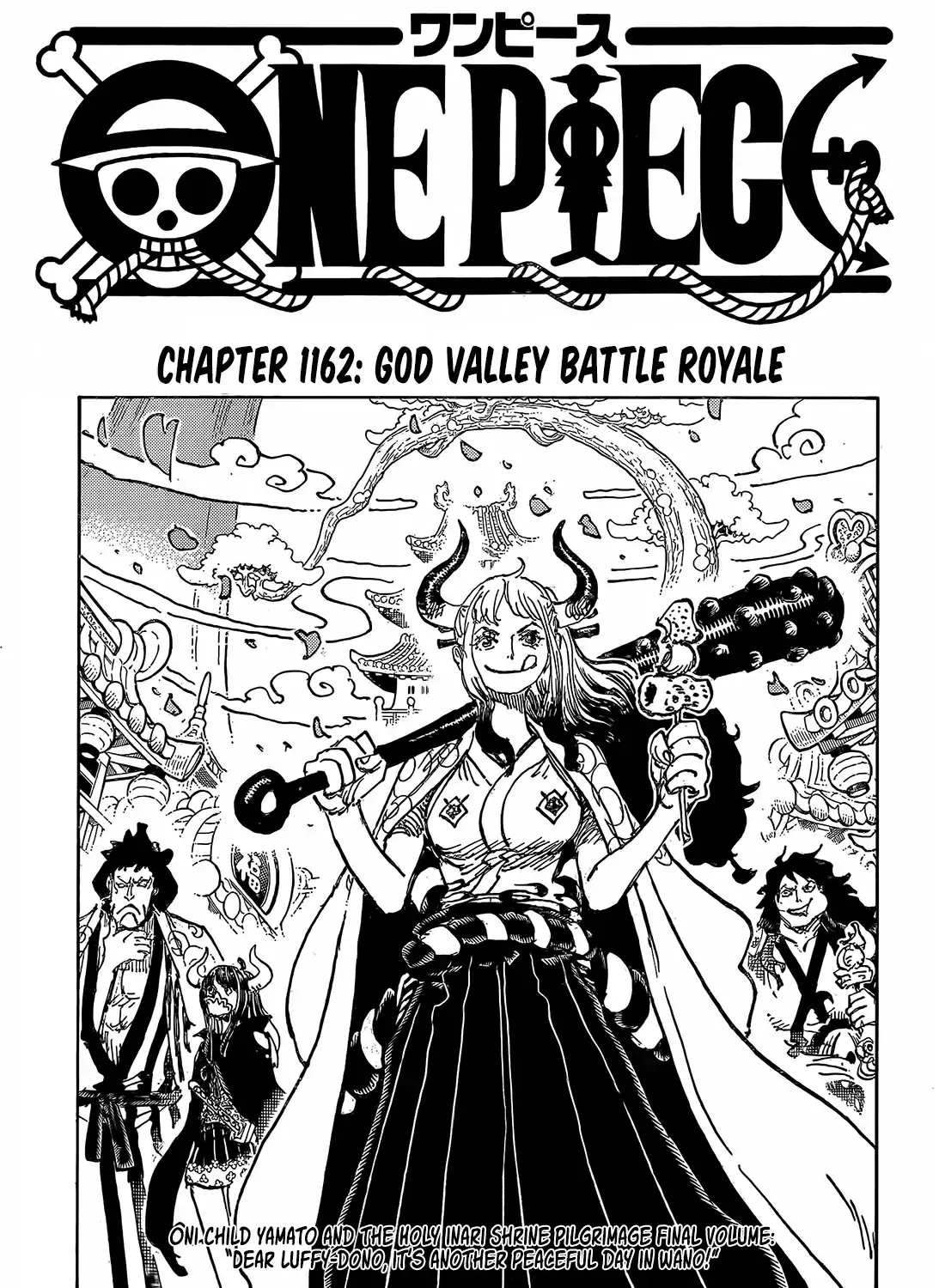 One Piece Manga - Chapter 1162 - Page 1