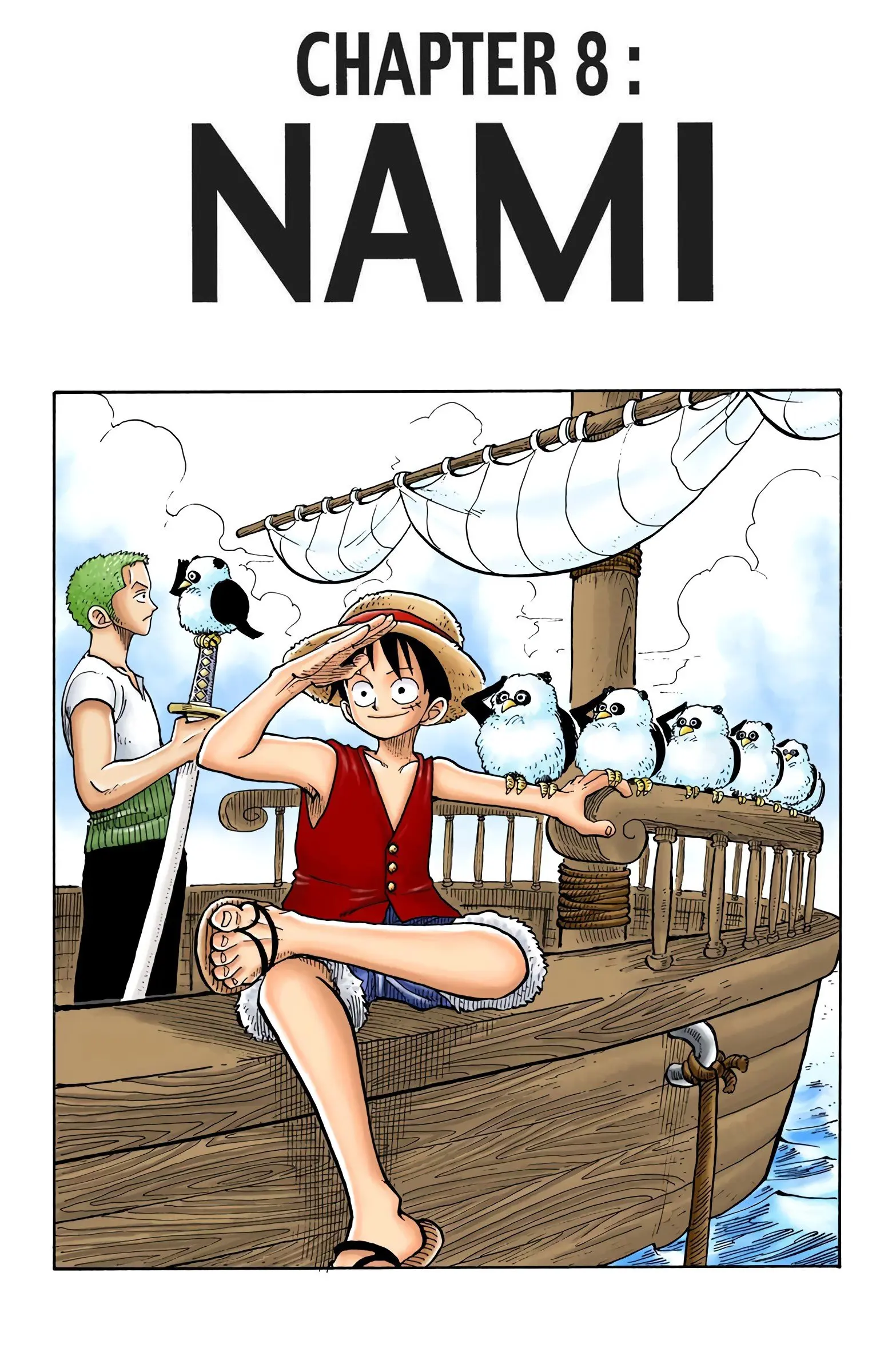 One Piece Colored - Chapter 8 - Page 1