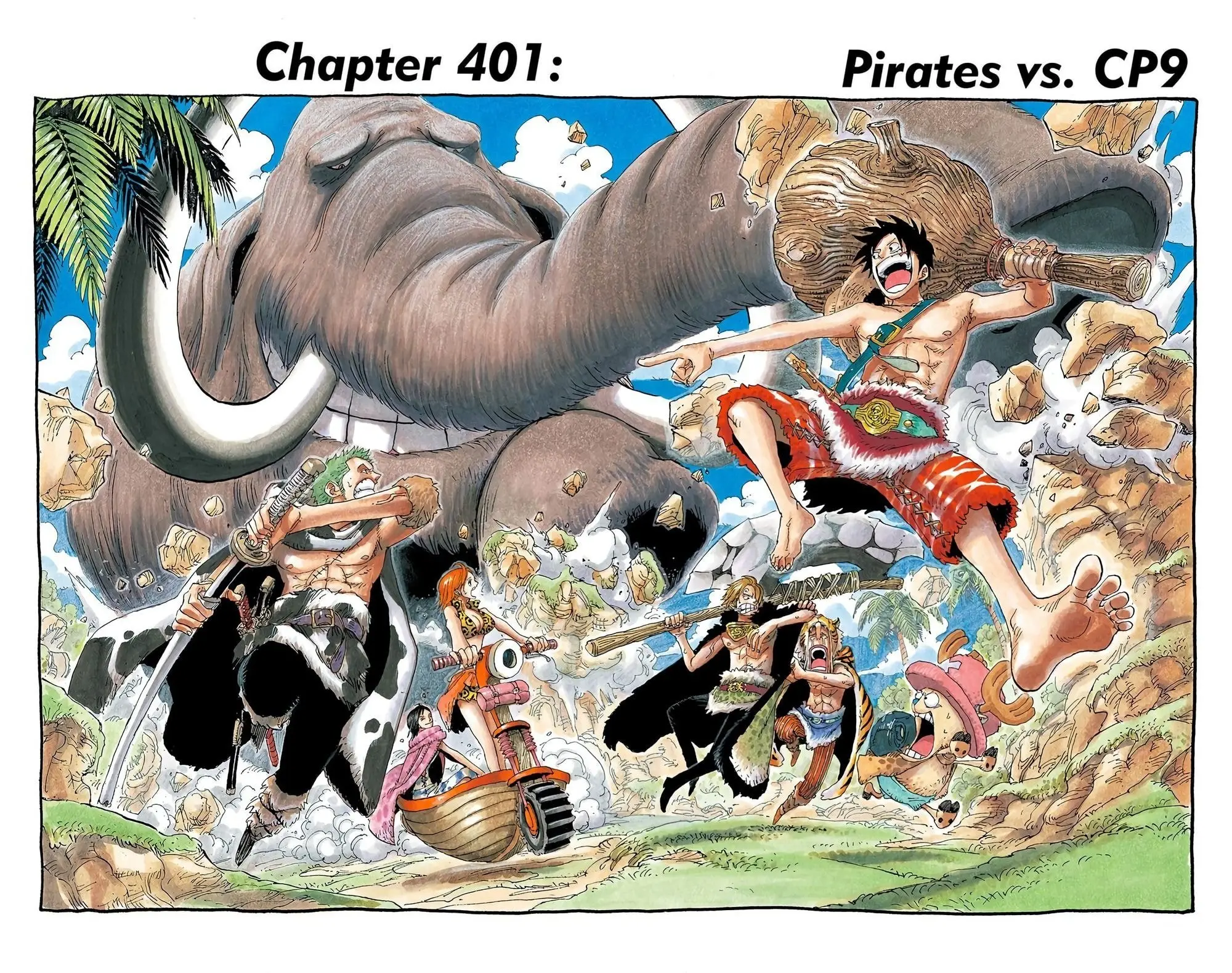 One Piece Colored - Chapter 401 - Page 1