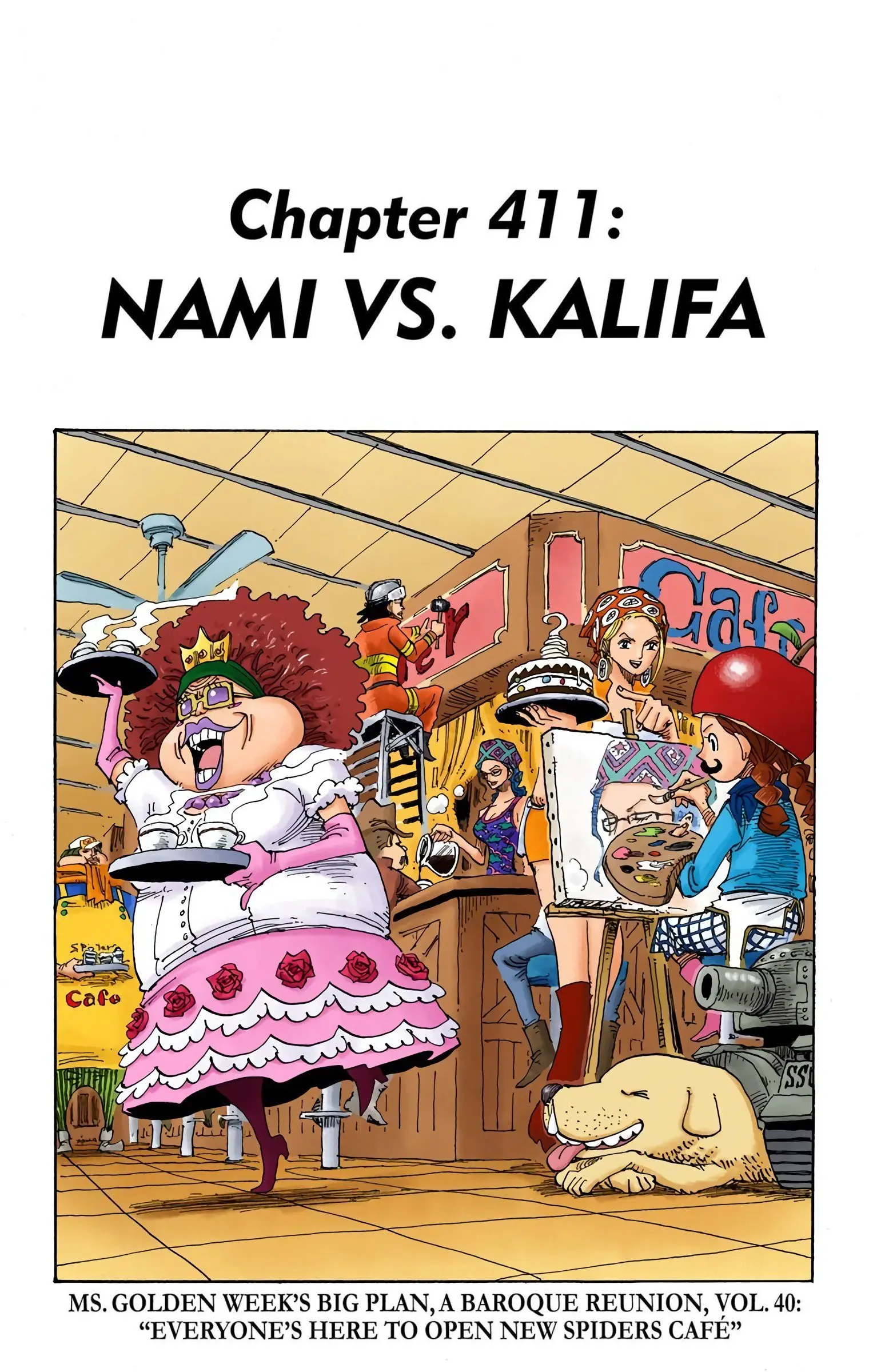 One Piece Colored - Chapter 411 - Page 1