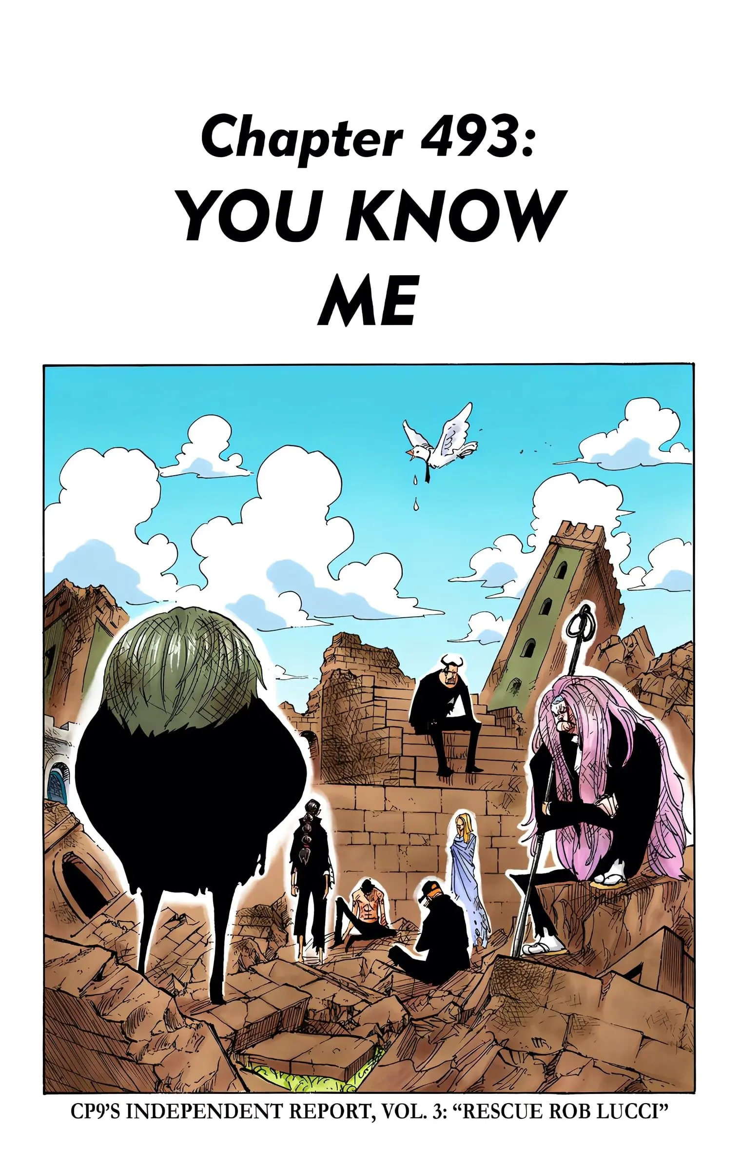 One Piece Colored - Chapter 493 - Page 1