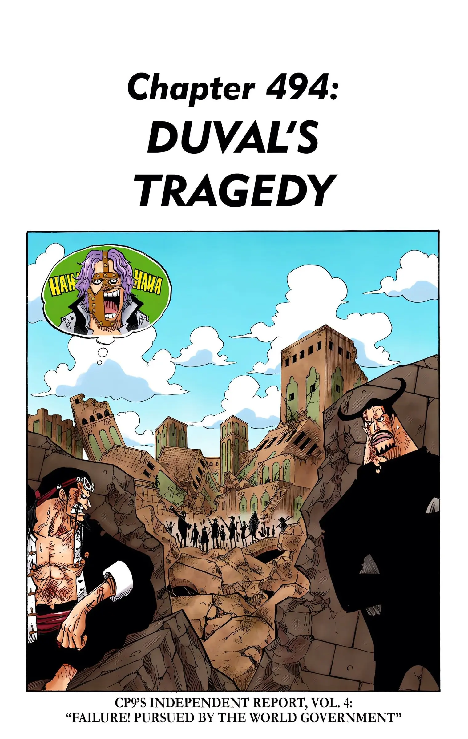 One Piece Colored - Chapter 494 - Page 1