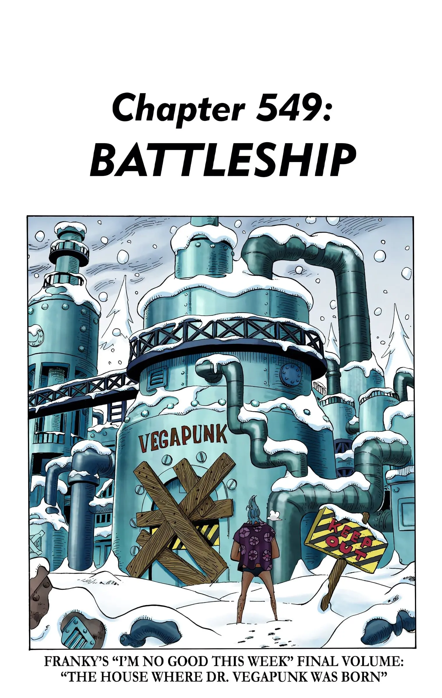 One Piece Colored - Chapter 549 - Page 1