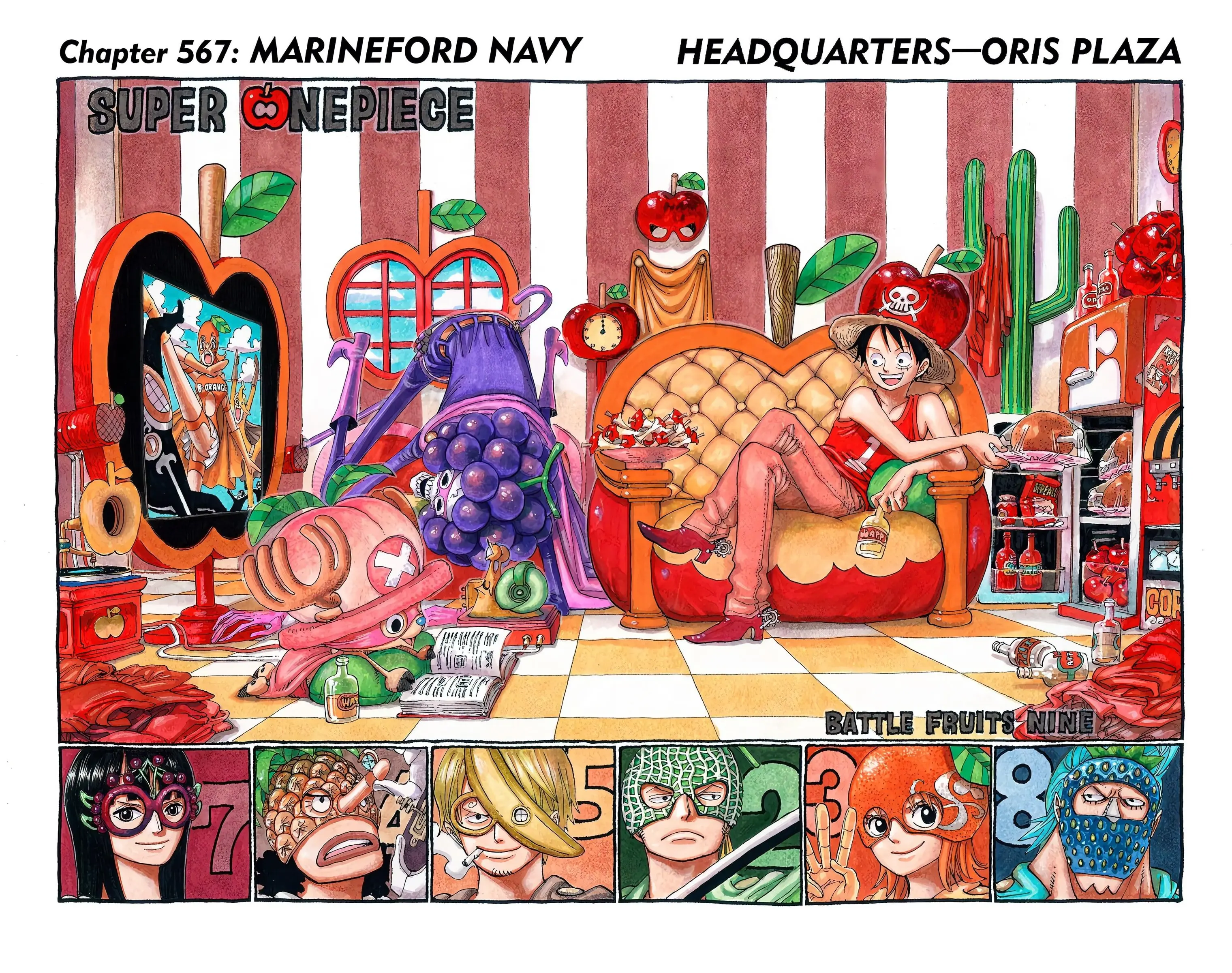 One Piece Colored - Chapter 567 - Page 1