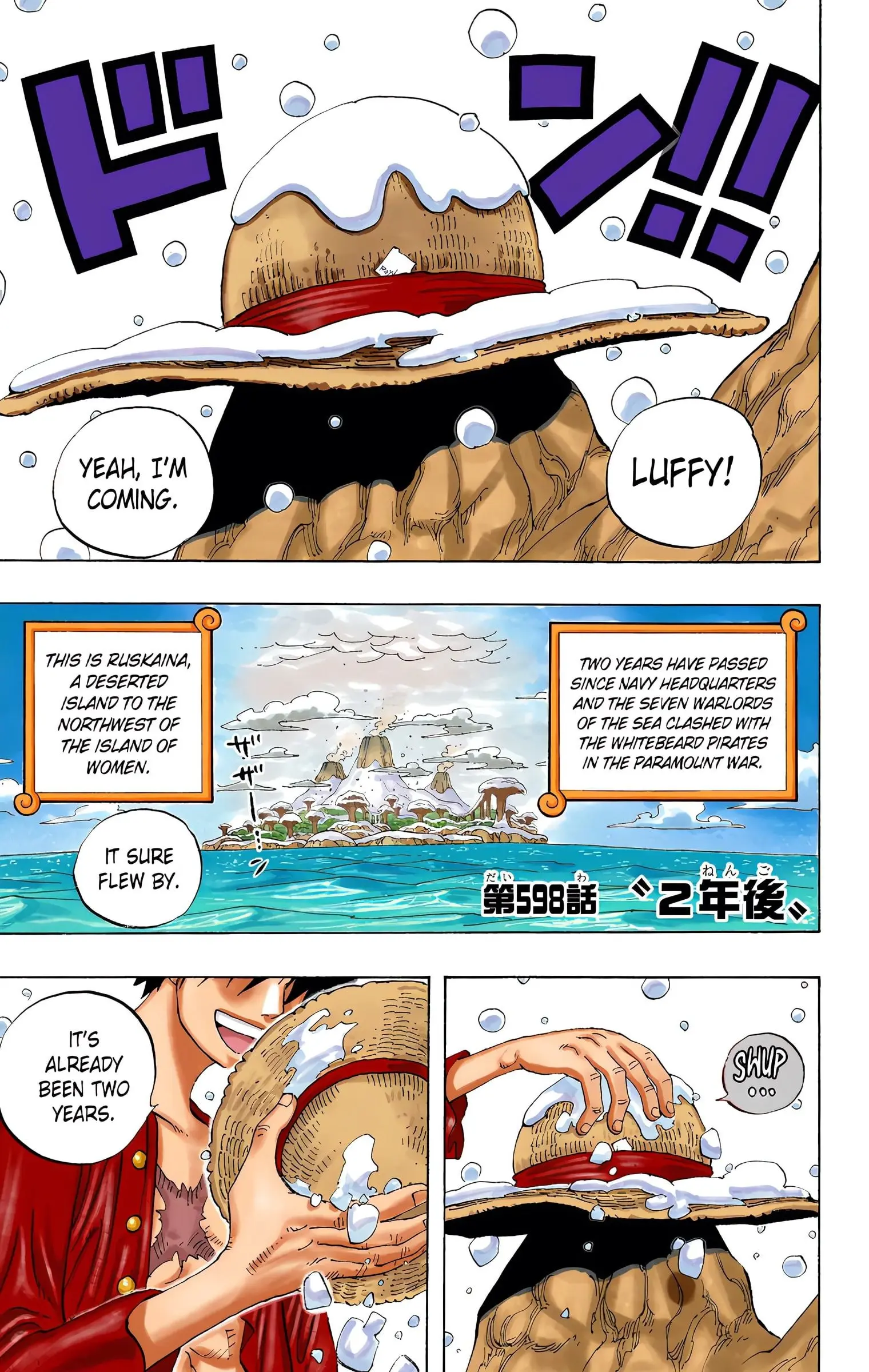 One Piece Colored - Chapter 598 - Page 1
