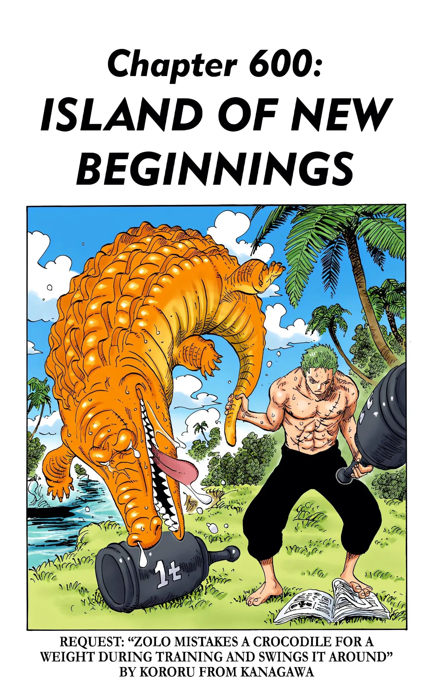 One Piece Colored - Chapter 600 - Page 1