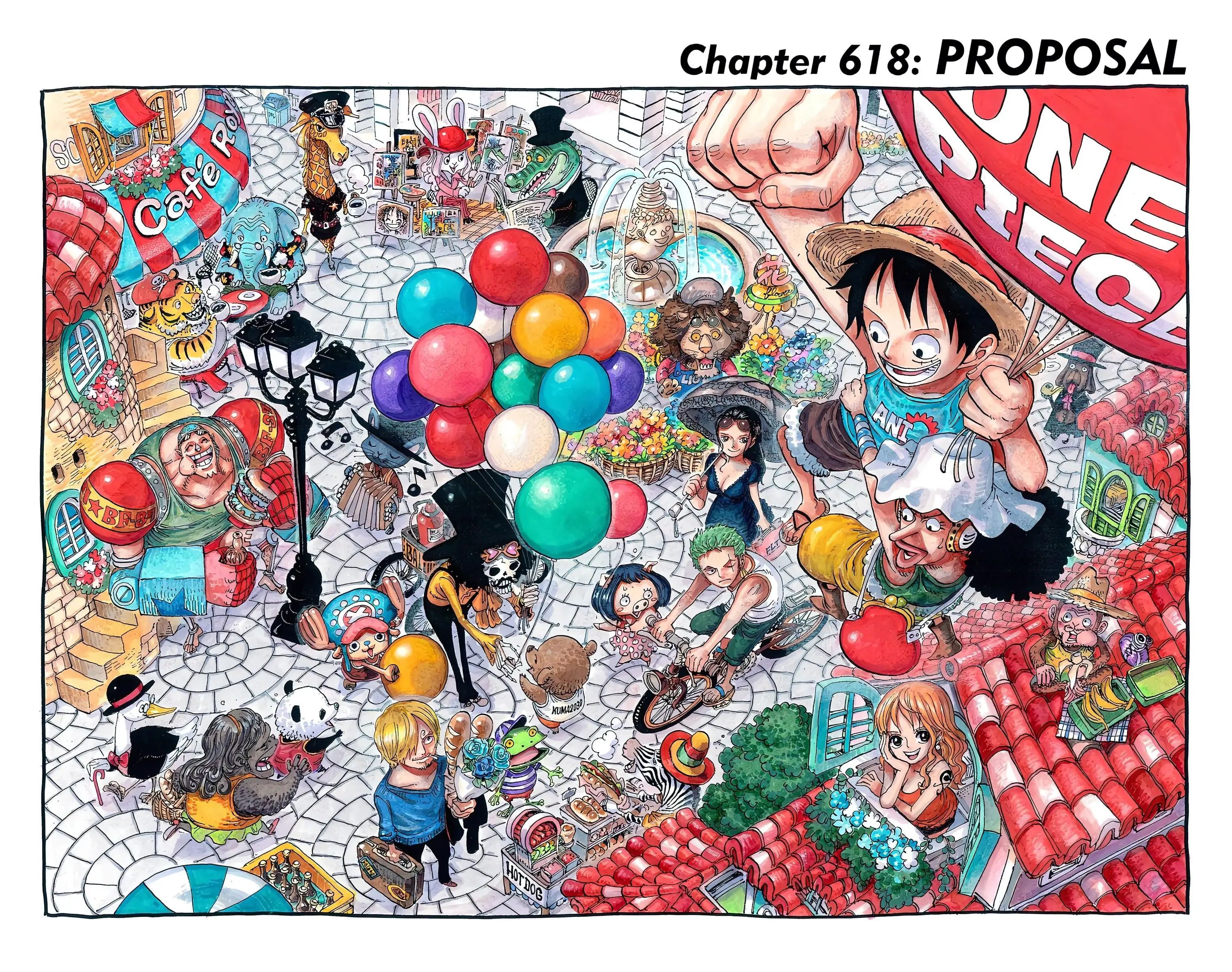 One Piece Colored - Chapter 618 - Page 1