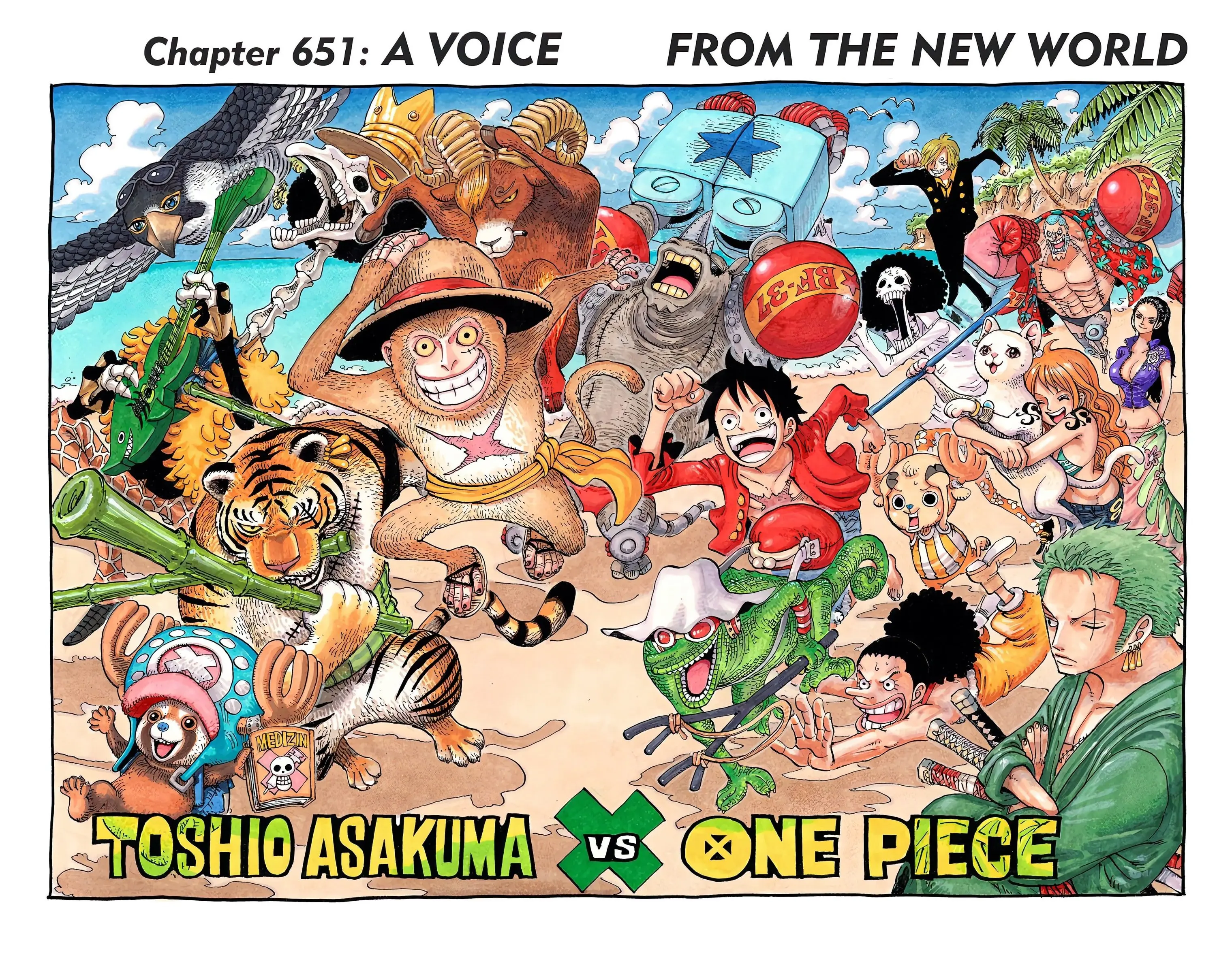 One Piece Colored - Chapter 651 - Page 1