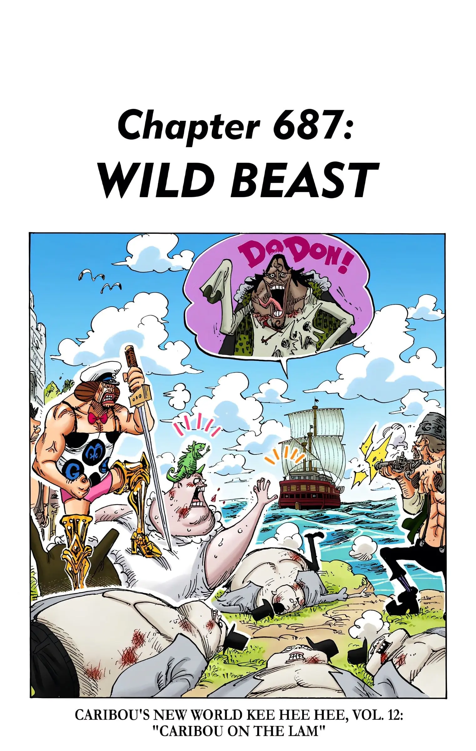One Piece Colored - Chapter 687 - Page 1