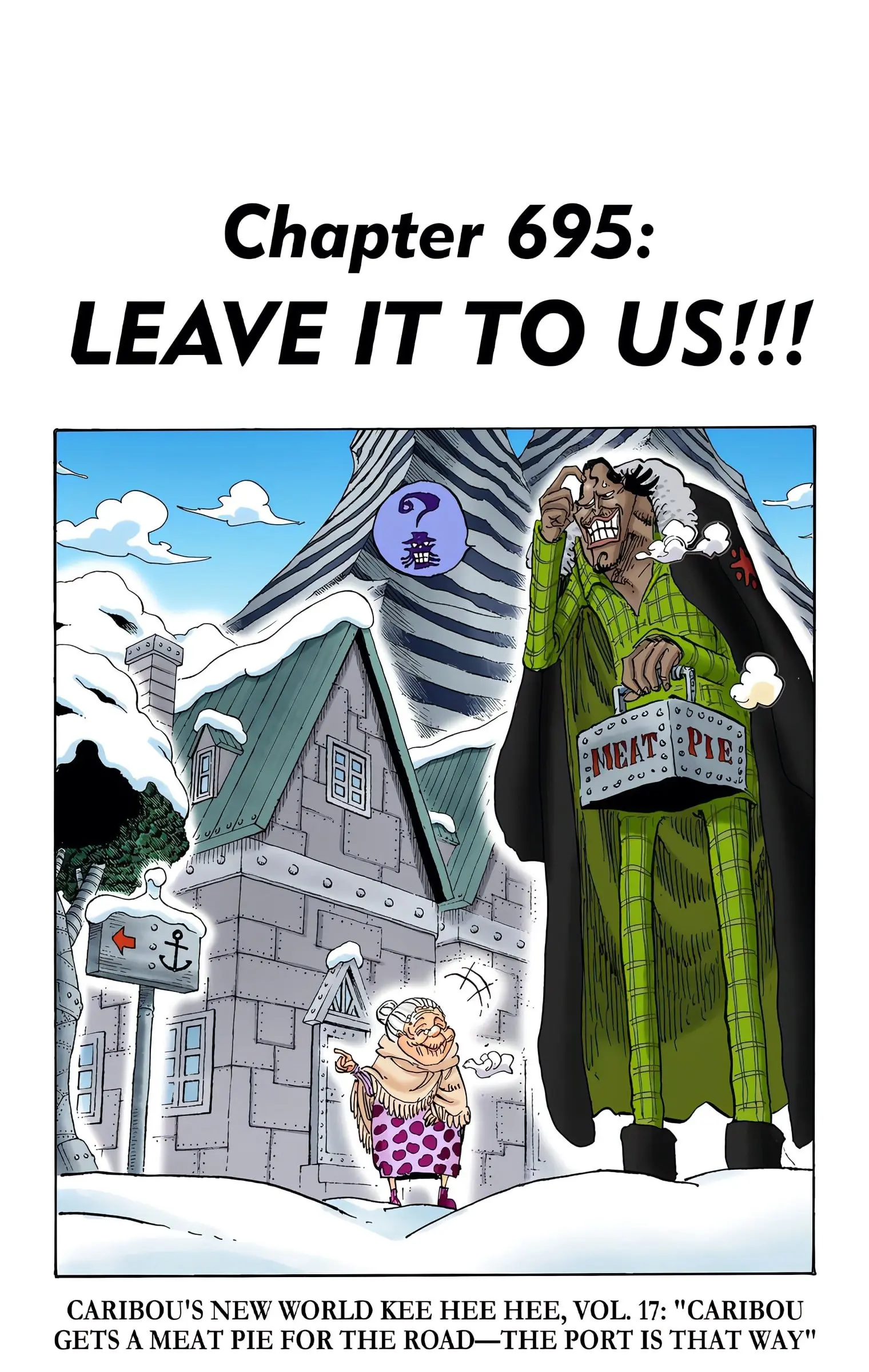 One Piece Colored - Chapter 695 - Page 1