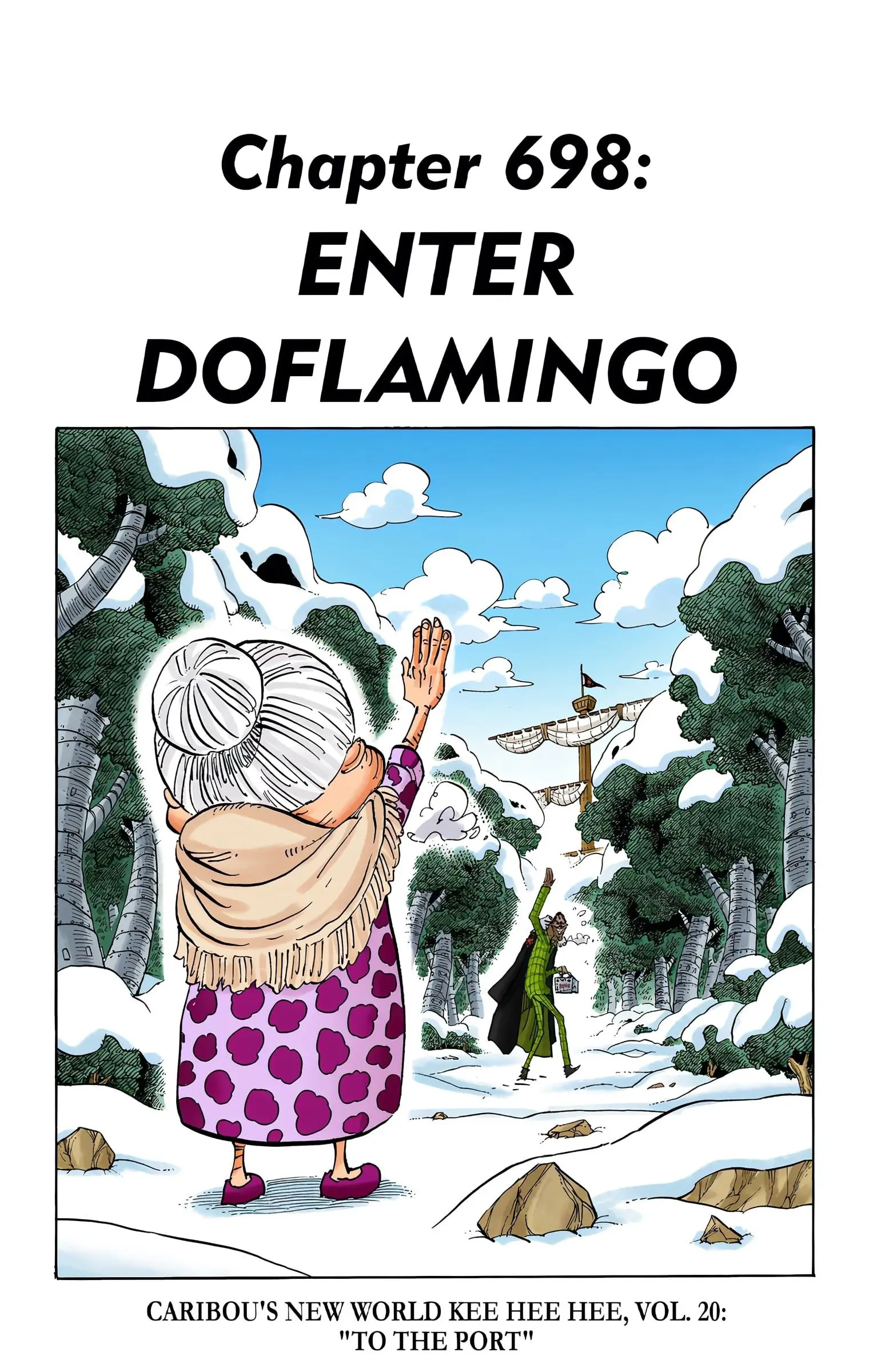 One Piece Colored - Chapter 698 - Page 1