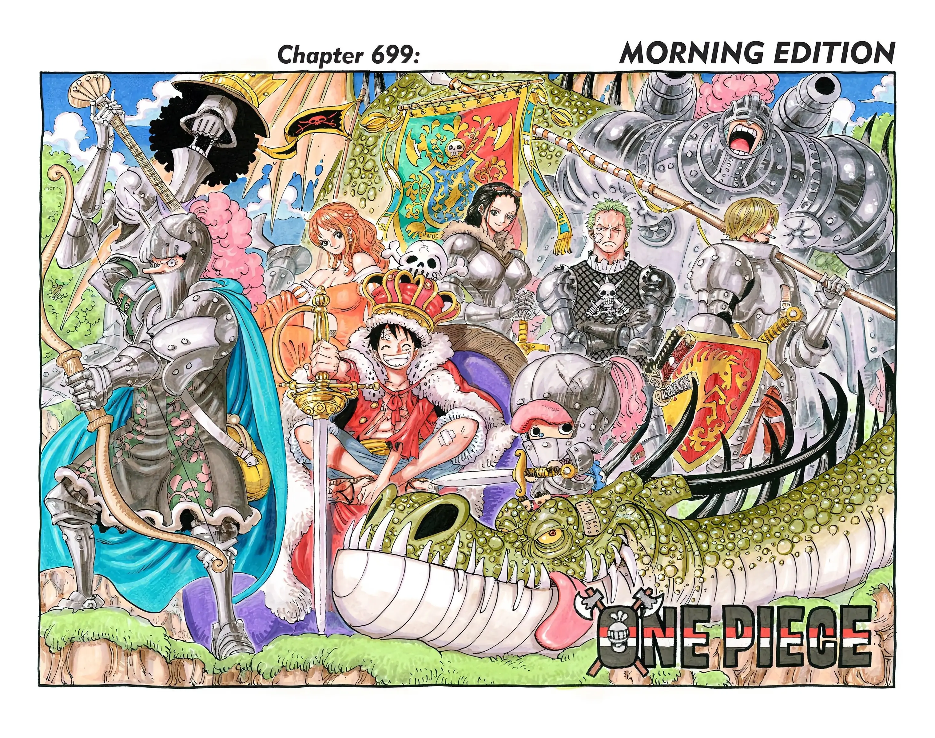 One Piece Colored - Chapter 699 - Page 1