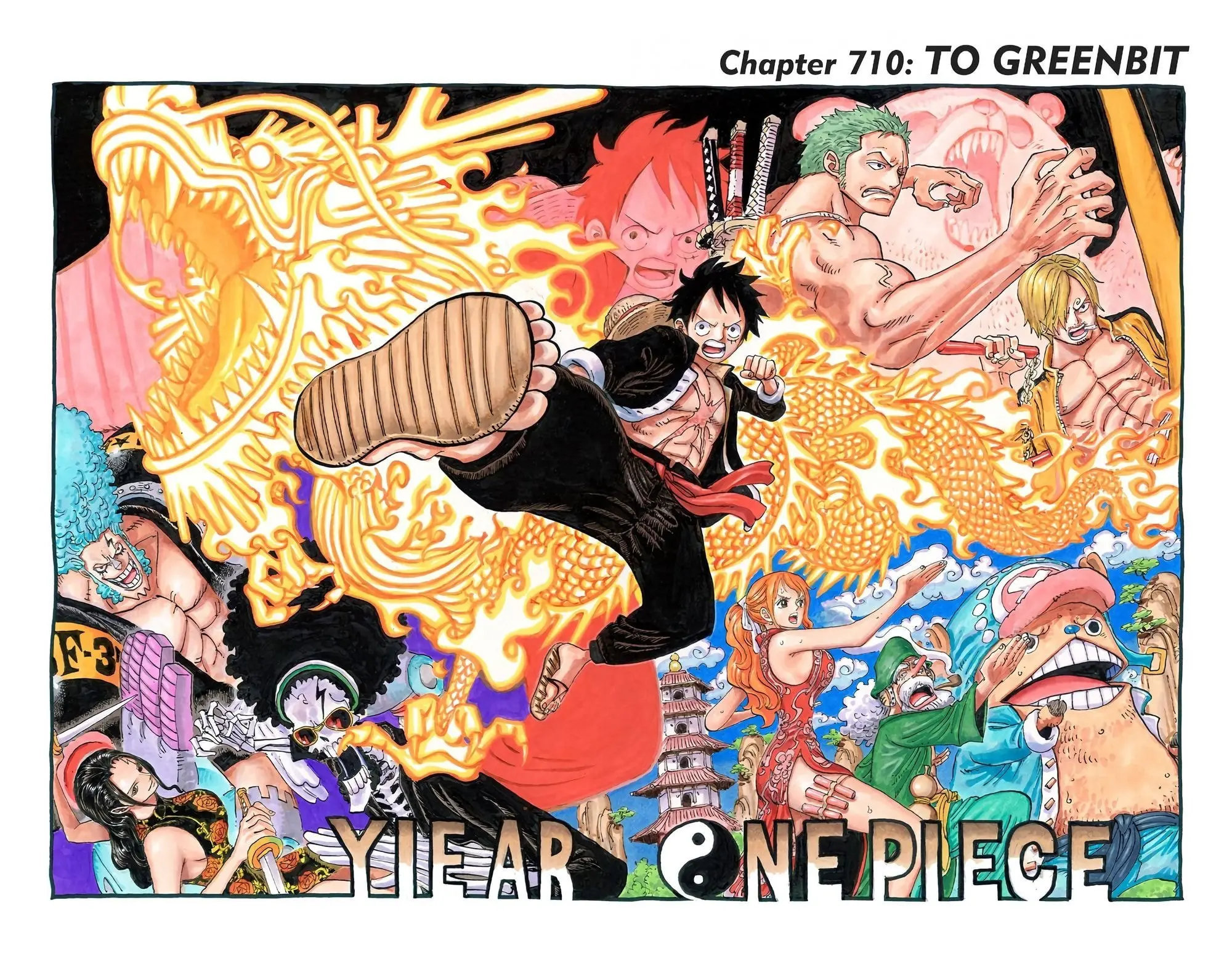 One Piece Colored - Chapter 710 - Page 1