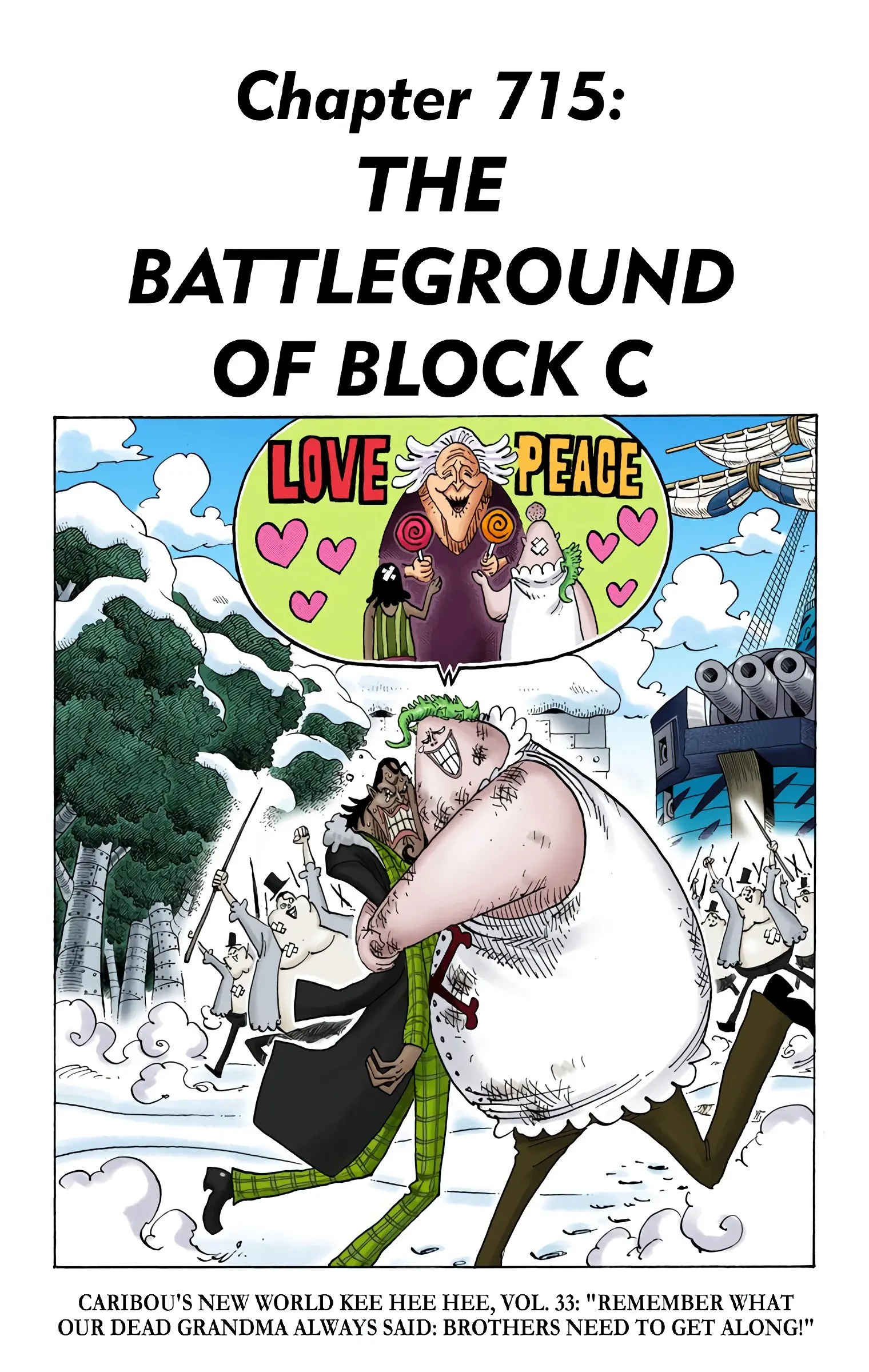 One Piece Colored - Chapter 715 - Page 1