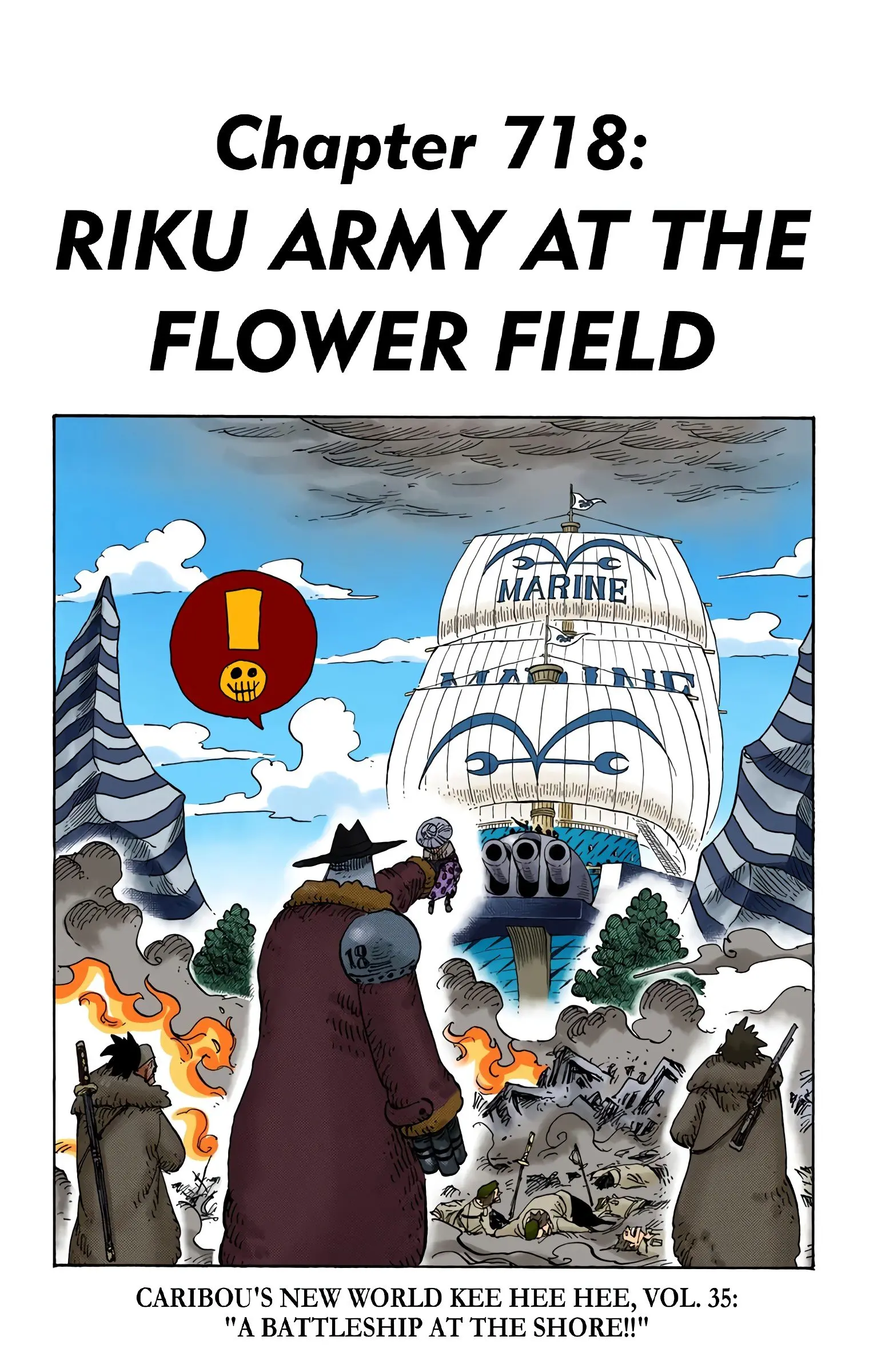 One Piece Colored - Chapter 718 - Page 1