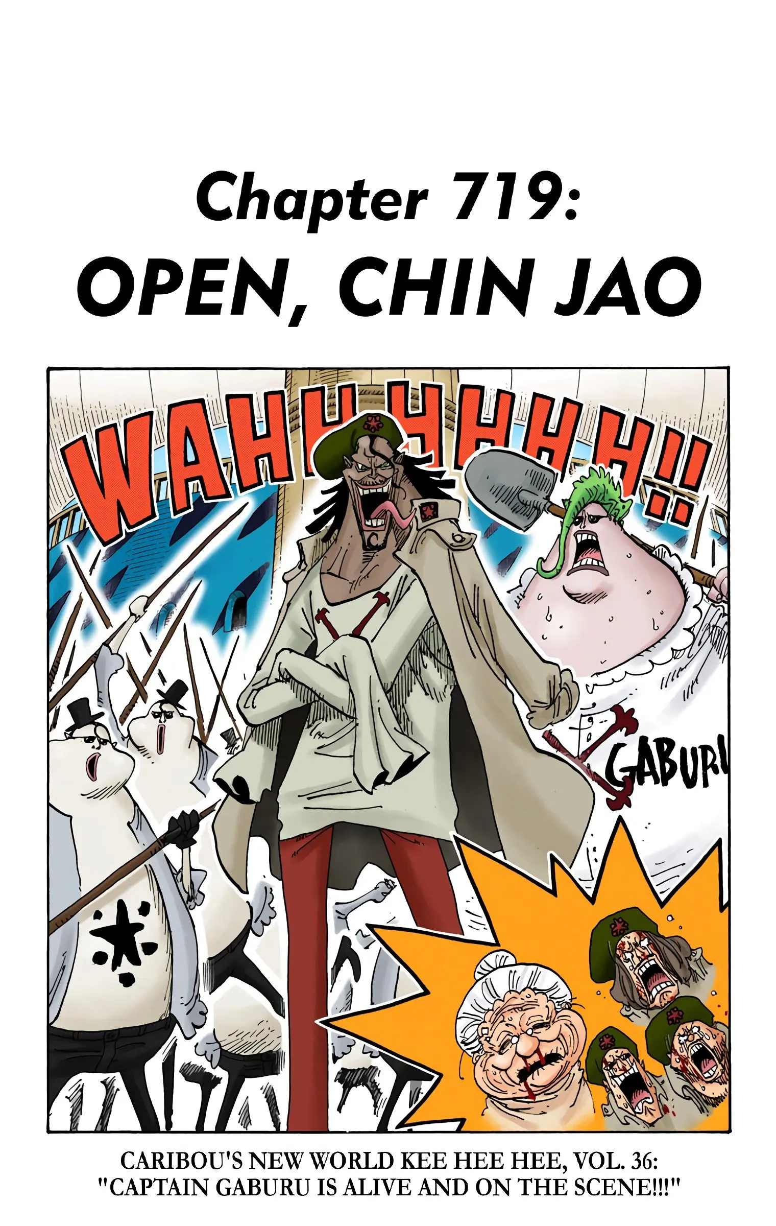 One Piece Colored - Chapter 719 - Page 1
