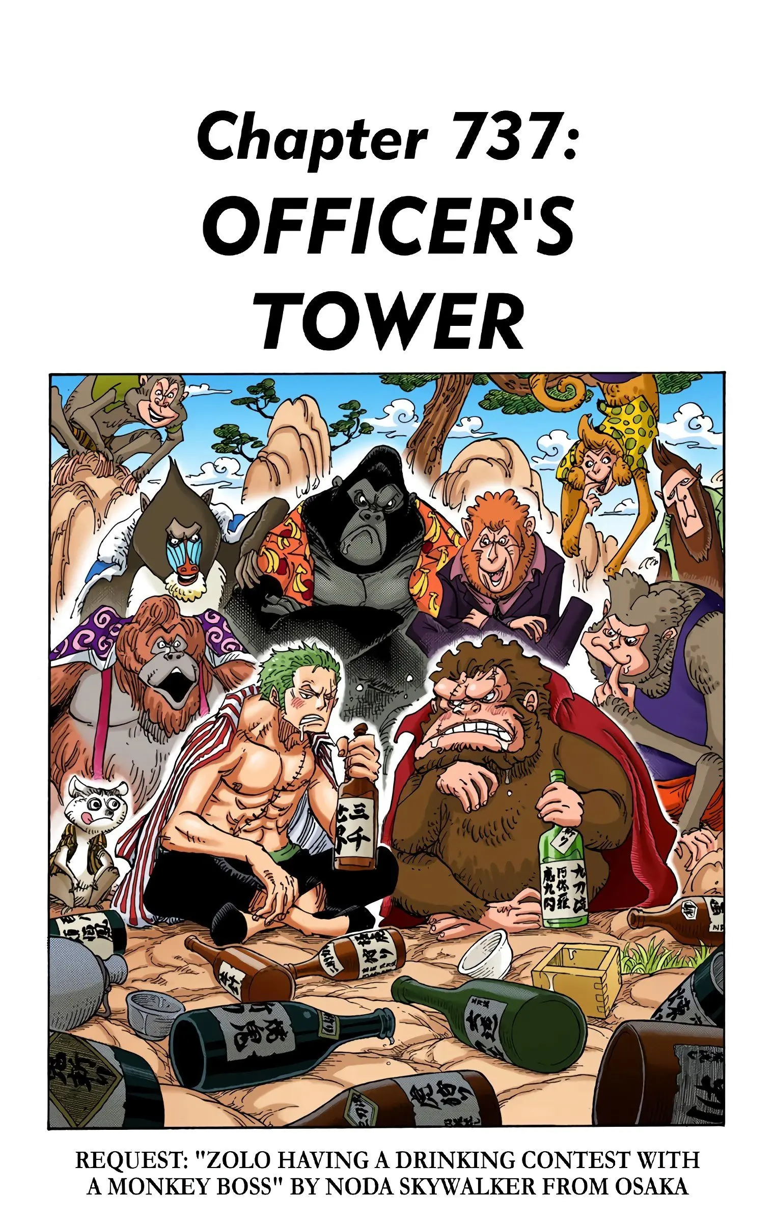 One Piece Colored - Chapter 737 - Page 1