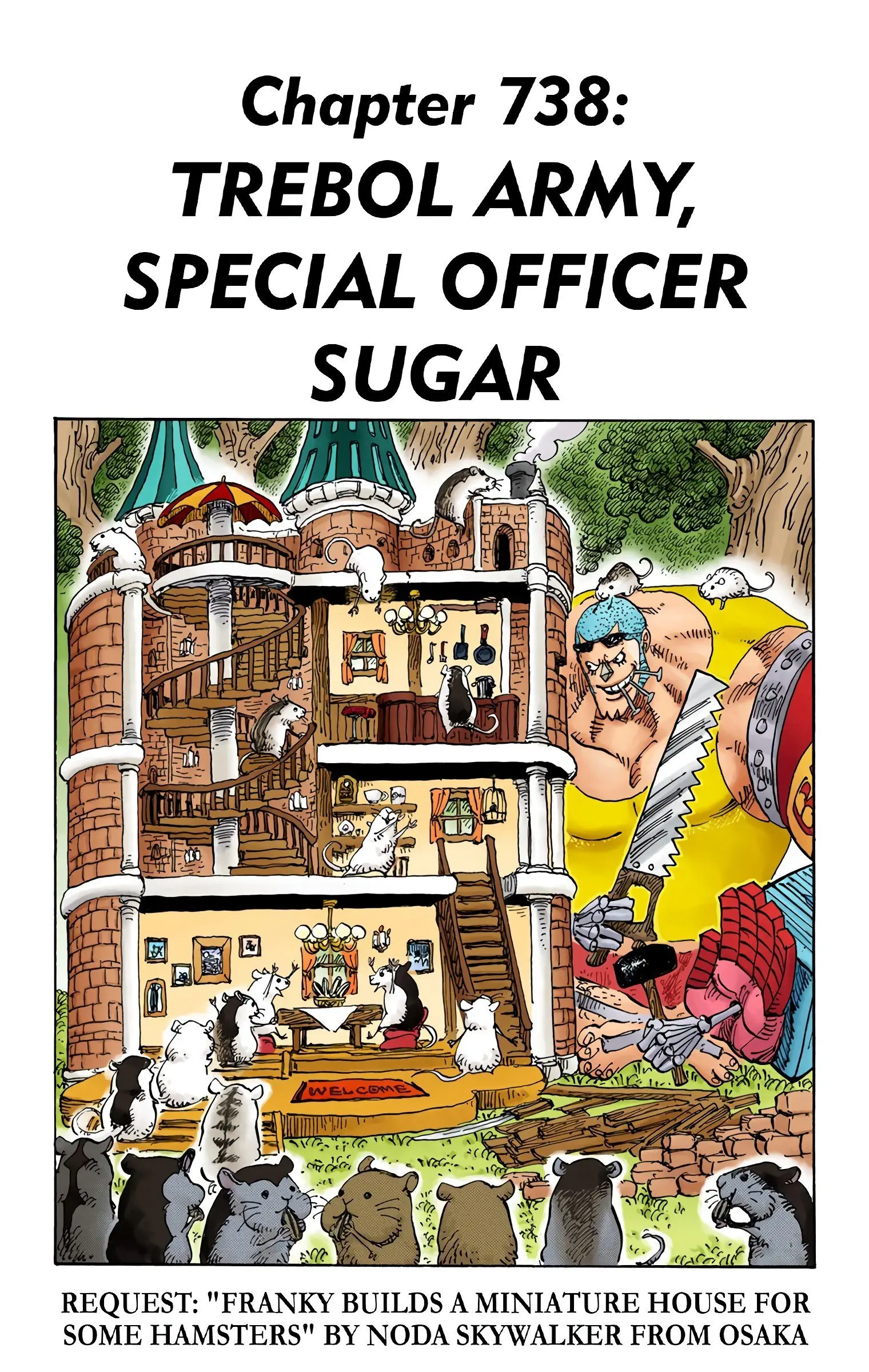 One Piece Colored - Chapter 738 - Page 1