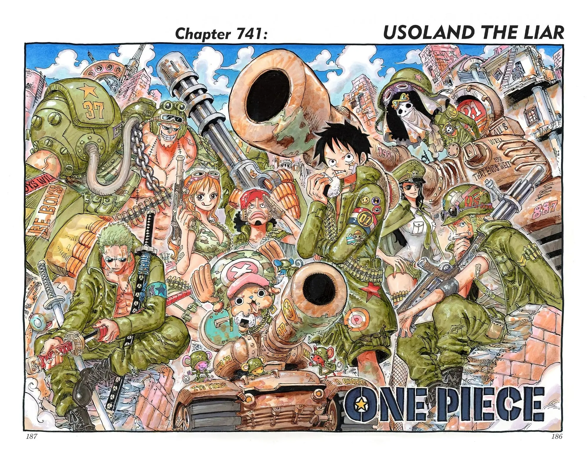 One Piece Colored - Chapter 741 - Page 1