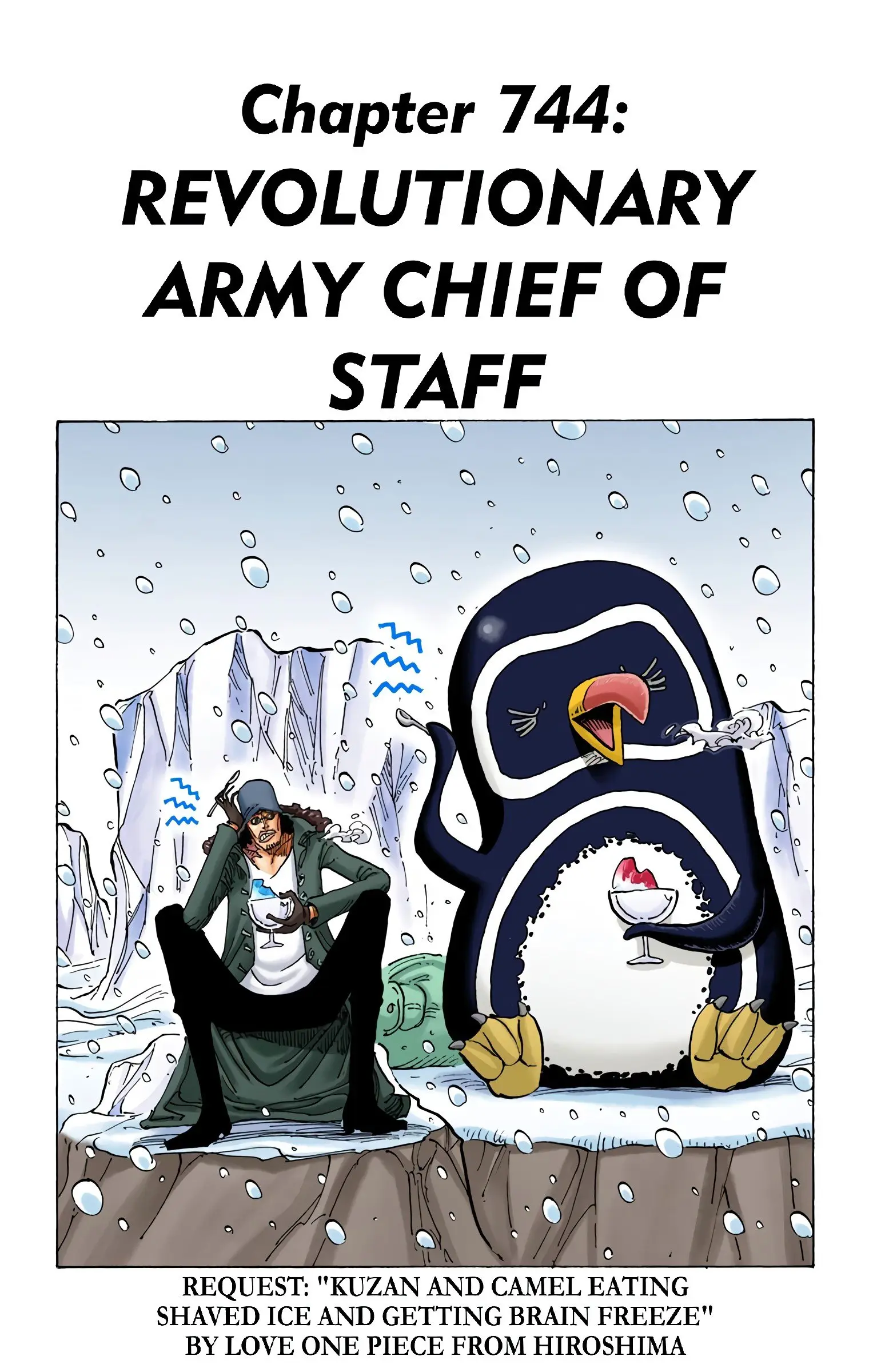 One Piece Colored - Chapter 744 - Page 1