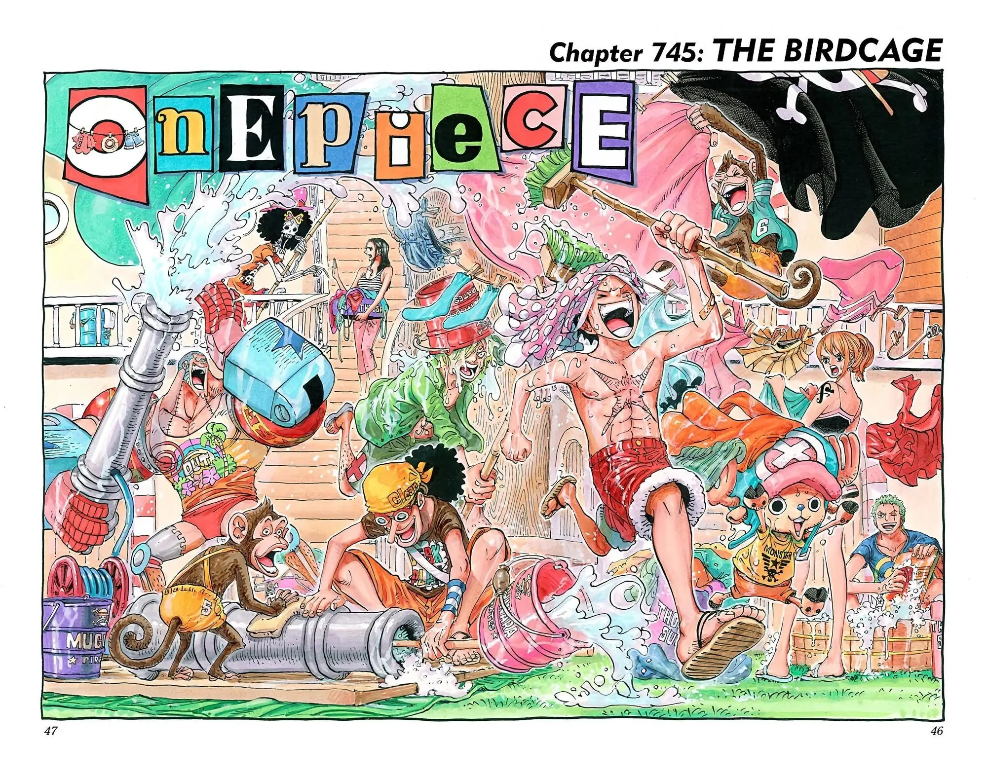 One Piece Colored - Chapter 745 - Page 1