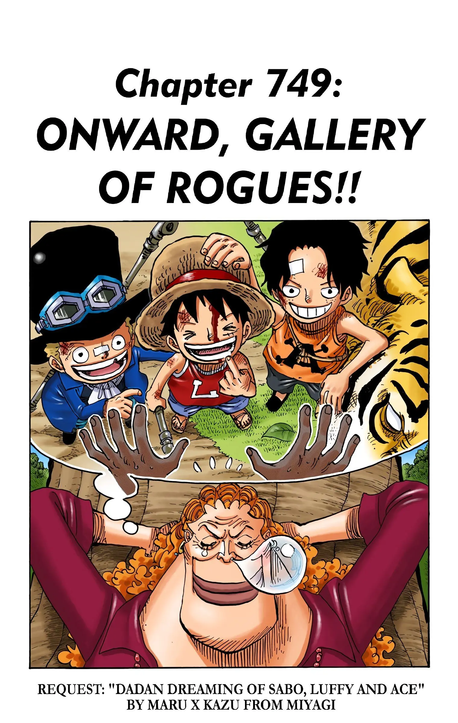 One Piece Colored - Chapter 749 - Page 1
