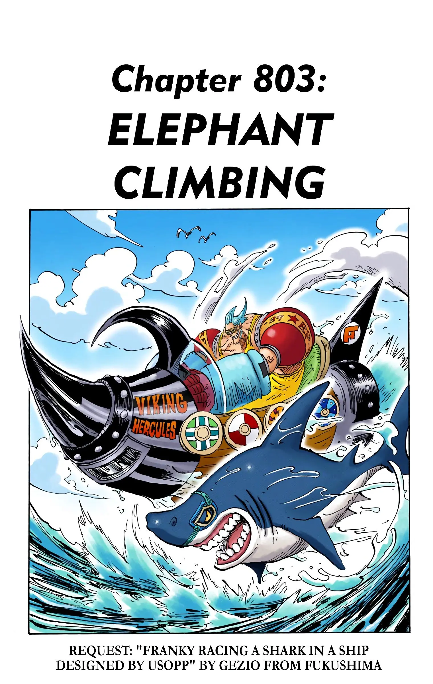 One Piece Colored - Chapter 803 - Page 1