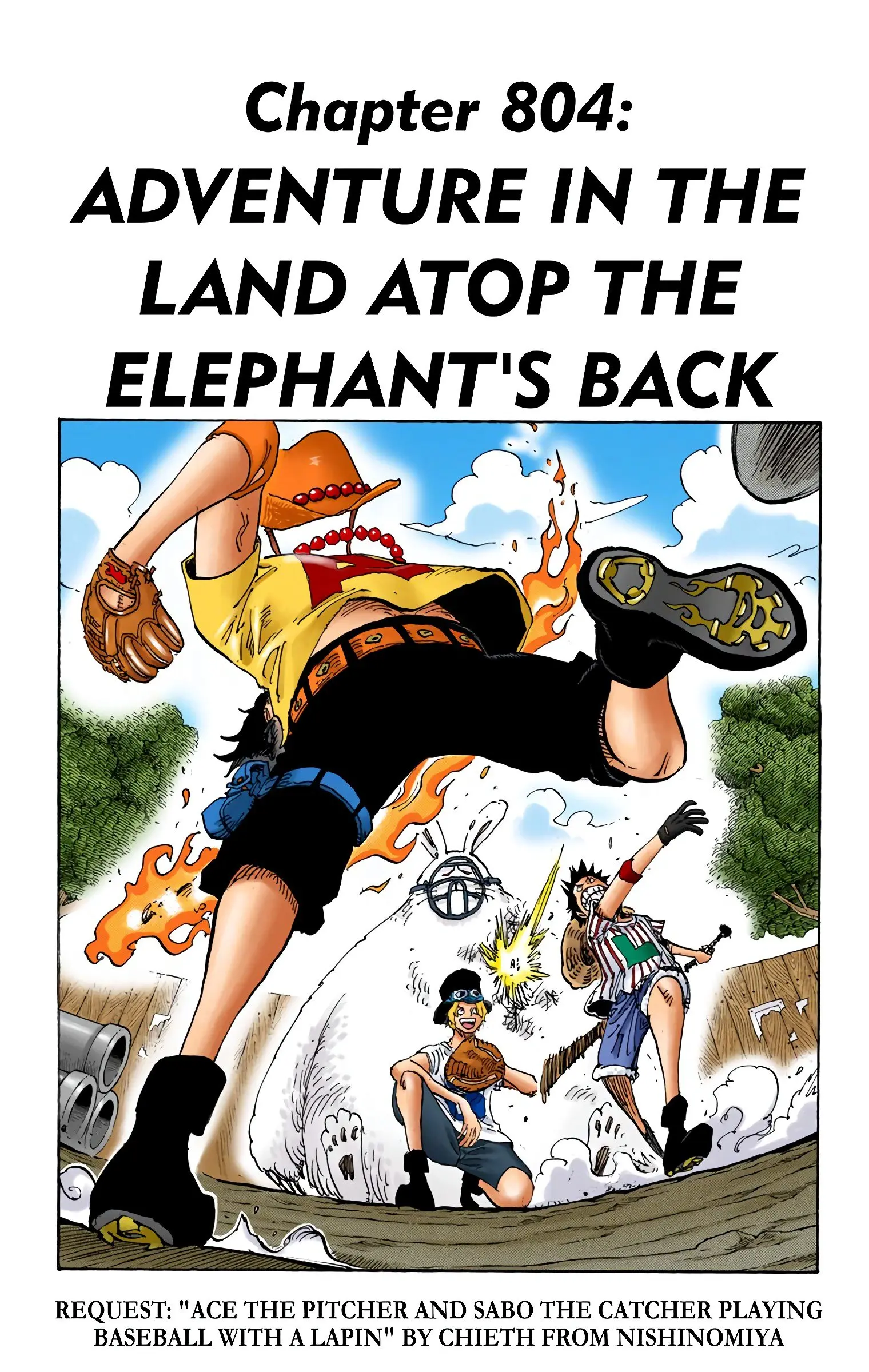 One Piece Colored - Chapter 804 - Page 1