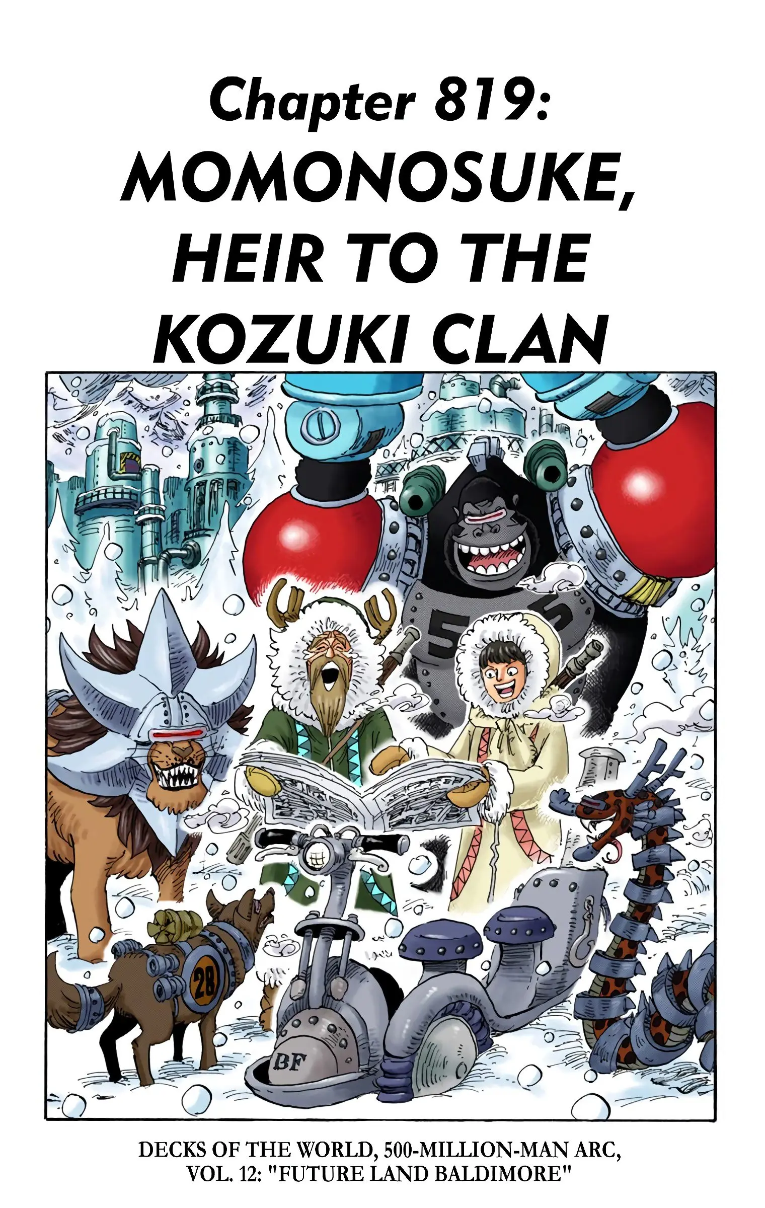 One Piece Colored - Chapter 819 - Page 1