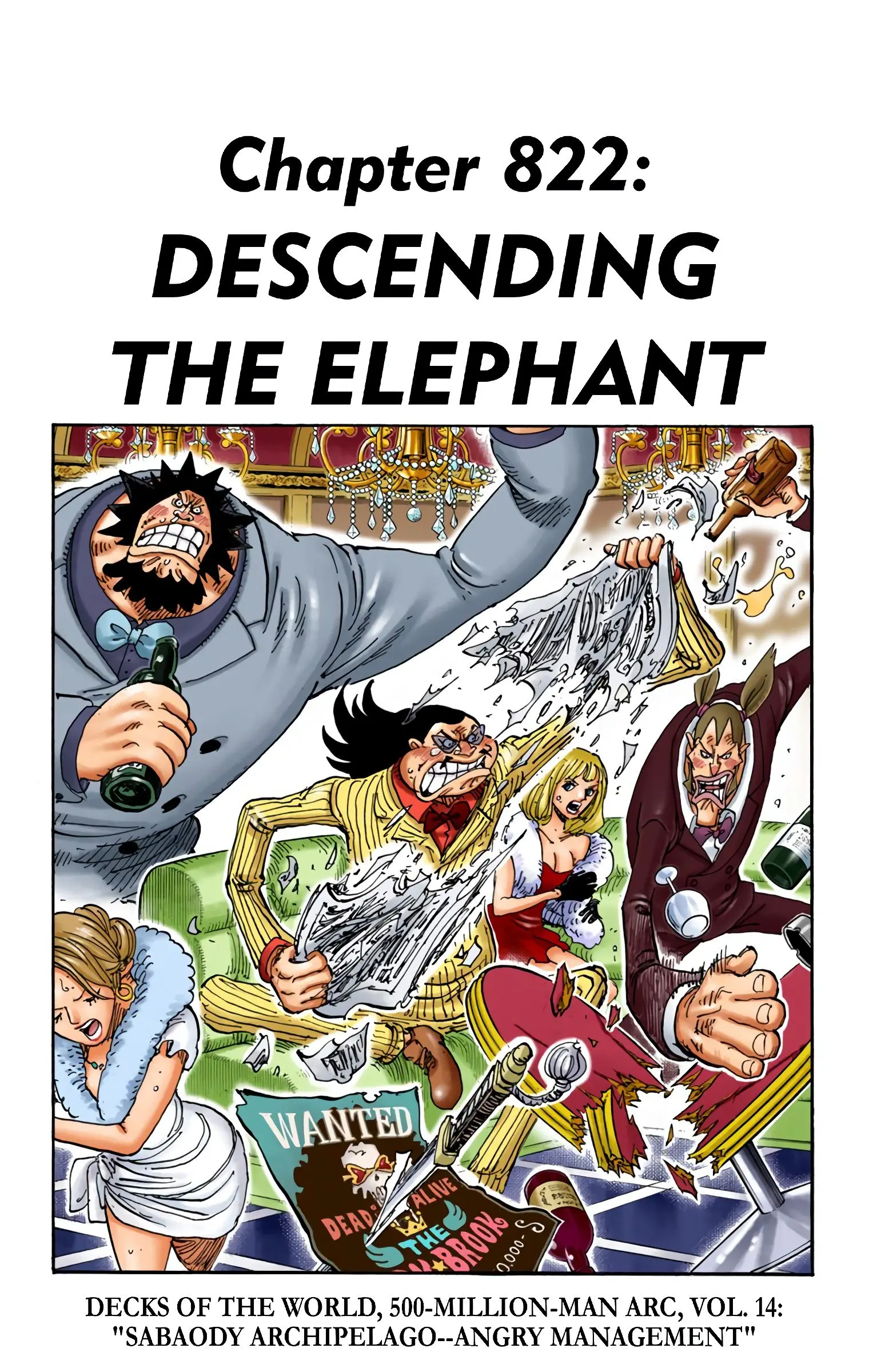 One Piece Colored - Chapter 822 - Page 1