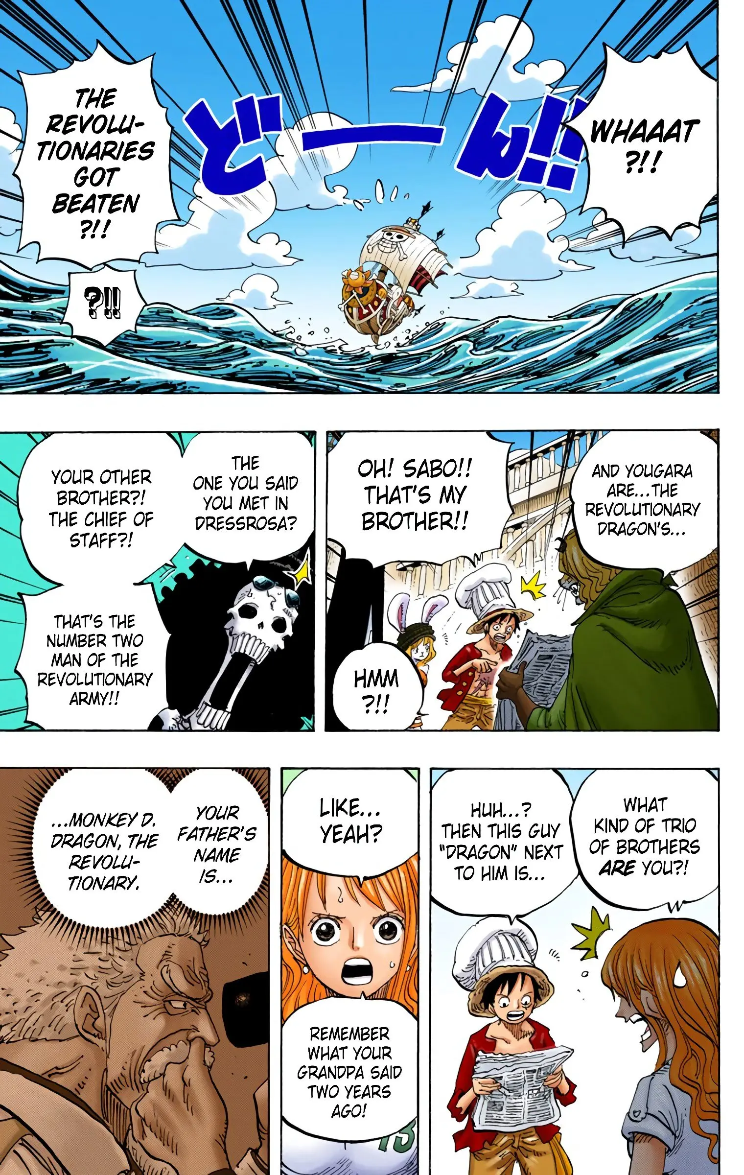 One Piece Colored - Chapter 824 - Page 1