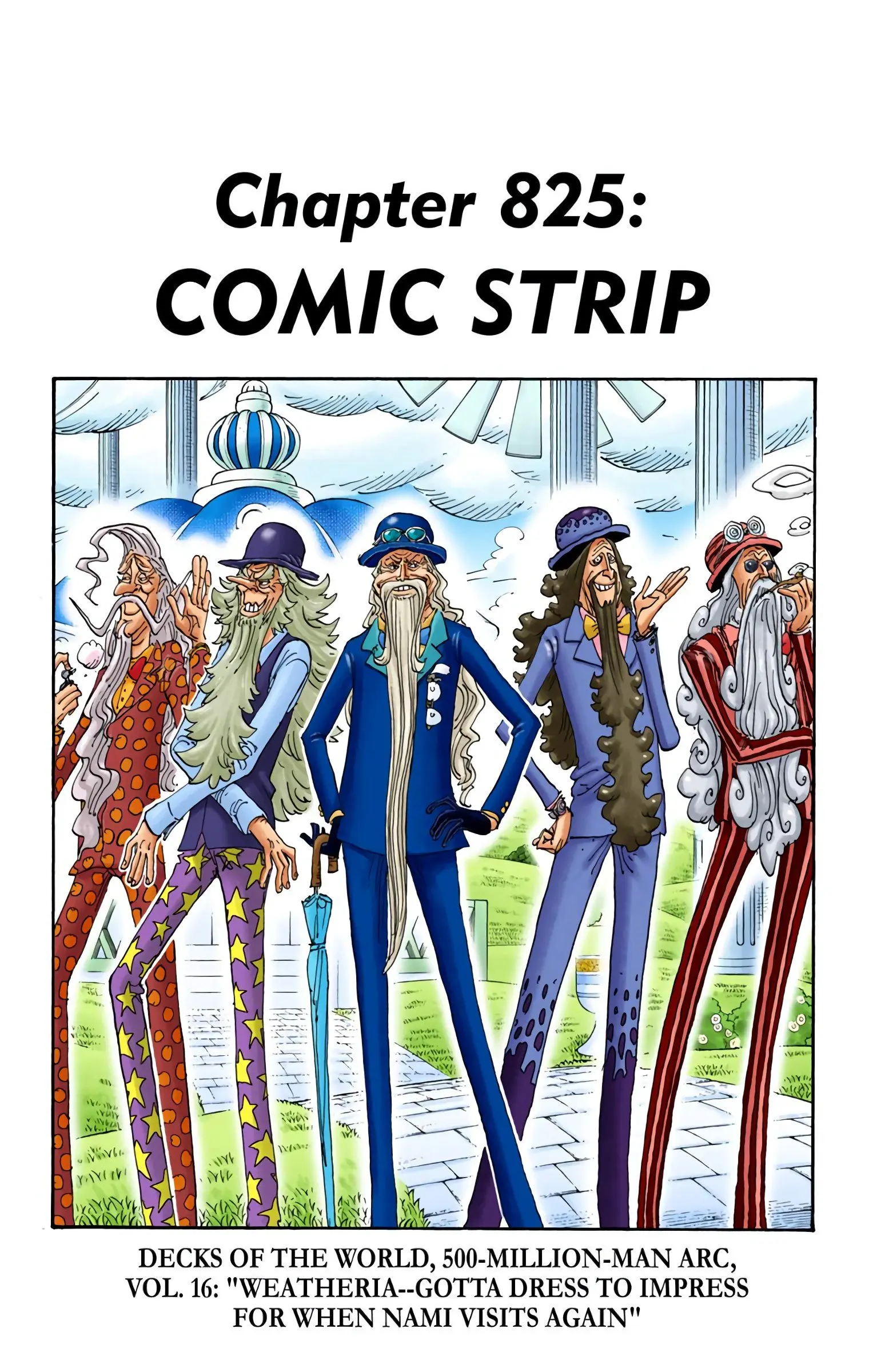 One Piece Colored - Chapter 825 - Page 1