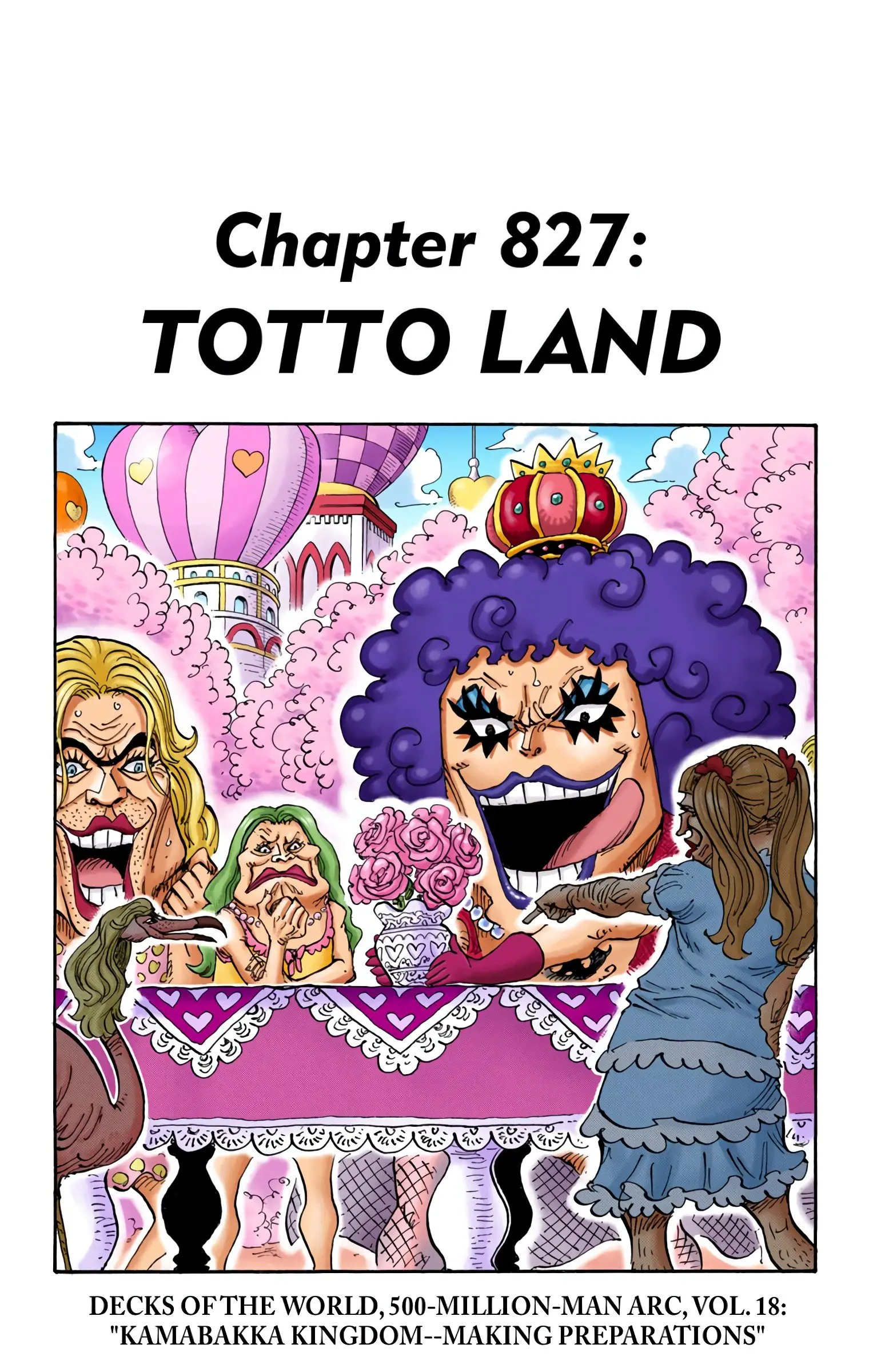 One Piece Colored - Chapter 827 - Page 1